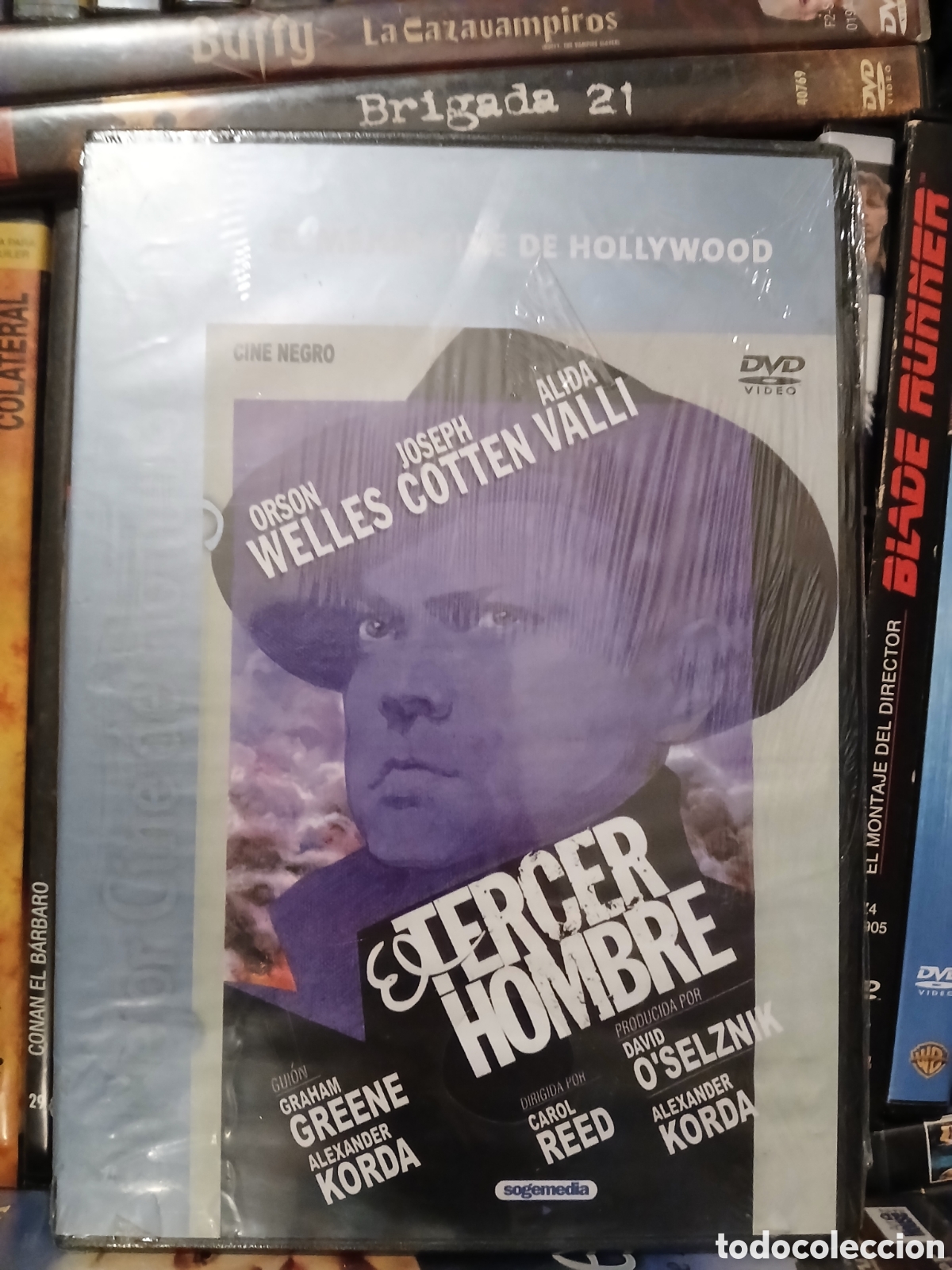 Kino: NUEVO El Tercer Hombre DVD Tapa Fina CineYVideojuegosAlMejorPrecio