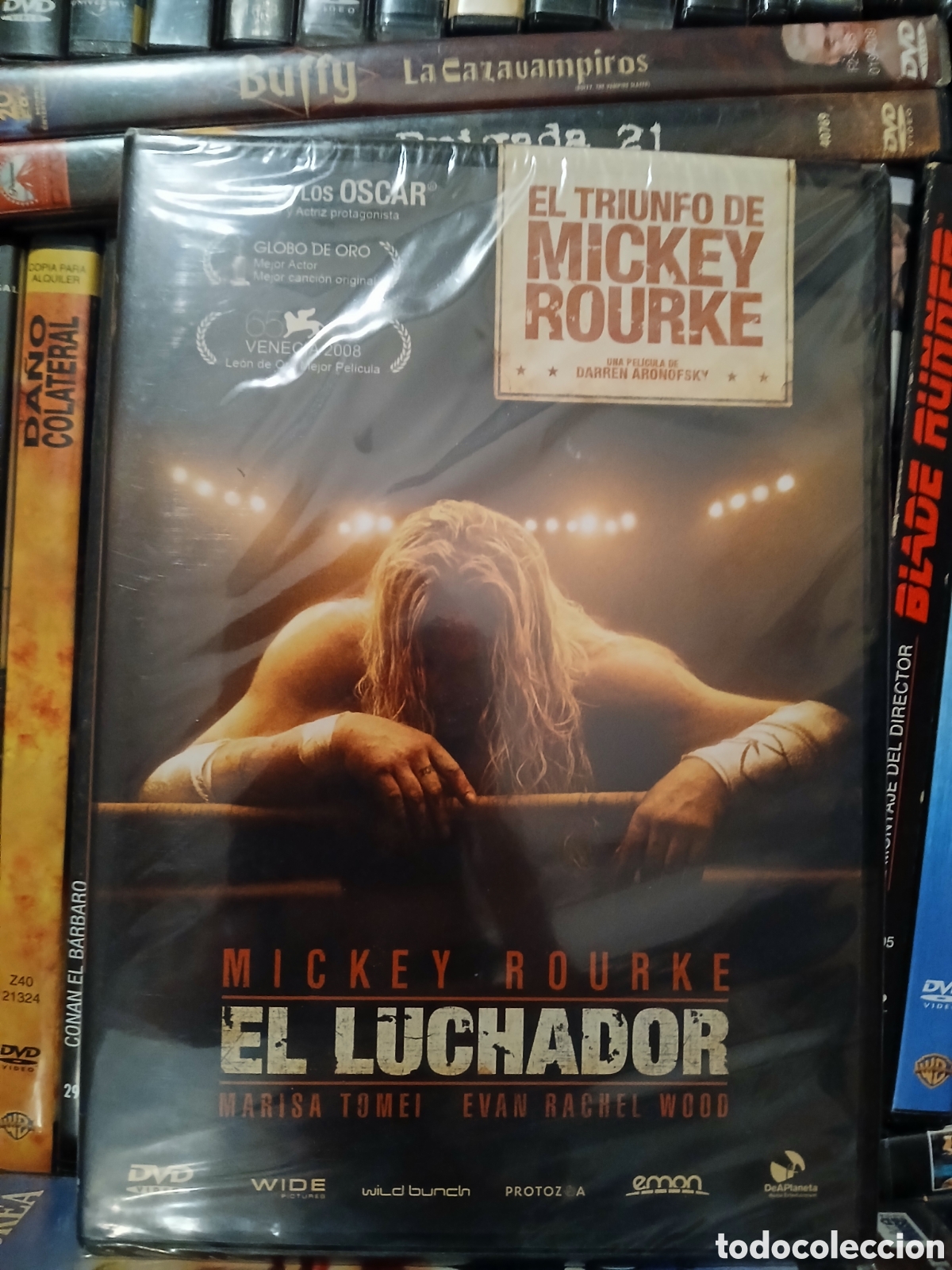 Kino: NUEVO El Luchador Mickey Rourke DVD CineYVideojuegosAlMejorPrecio