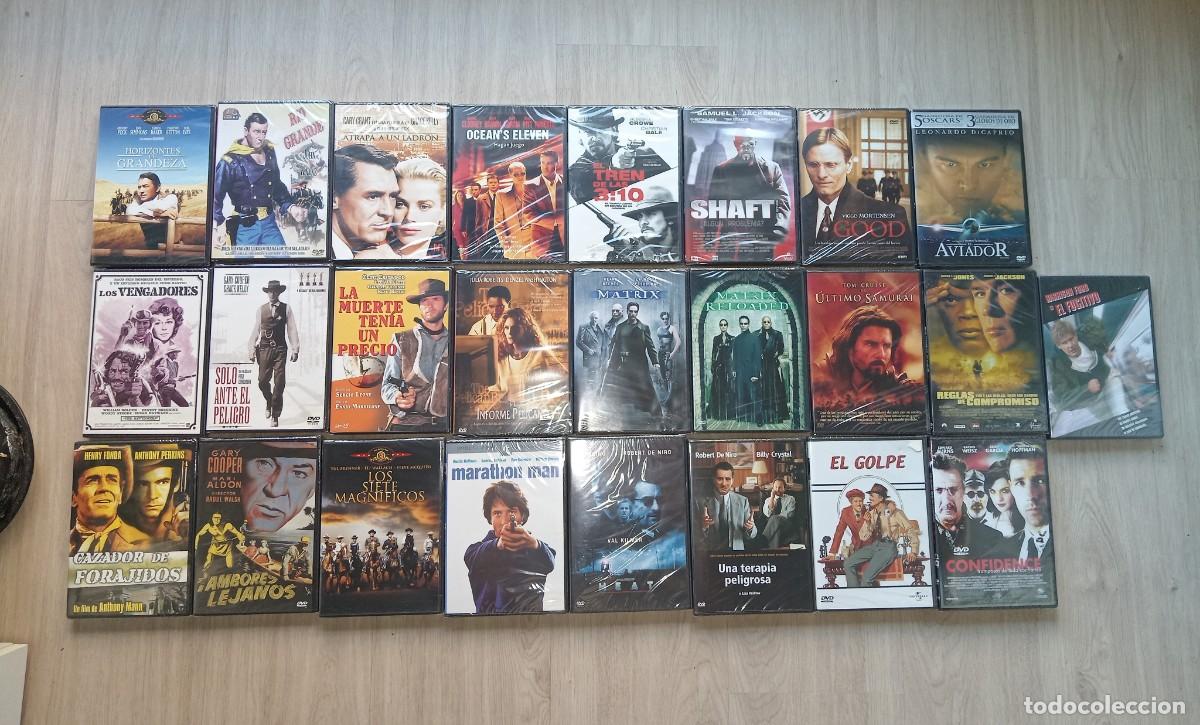 Cin&eacute;ma: 25 PEL&Iacute;CULAS DVD ORIGINALES PRECINTADAS