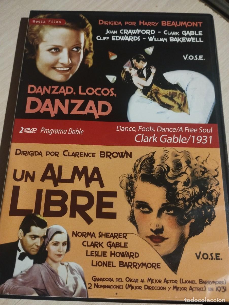 Cin&eacute;ma: 2 DVD Programa doble Clark Gable 1931, Danzad, locos,danzas y Un alma libre