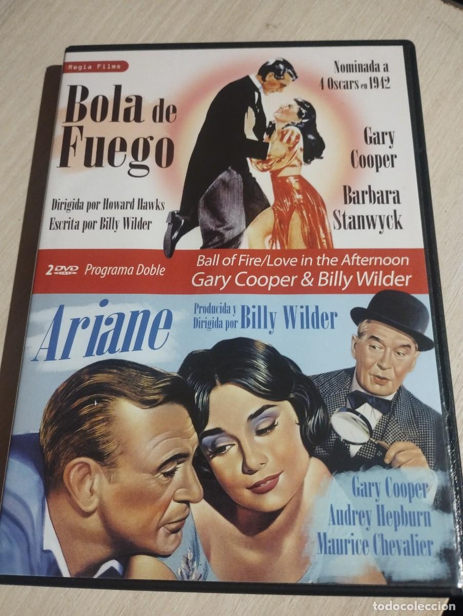Cinema: 2 DVD programa doble Gary Cooper&Billy Wilder, Ball of fire/Love in the afternoon