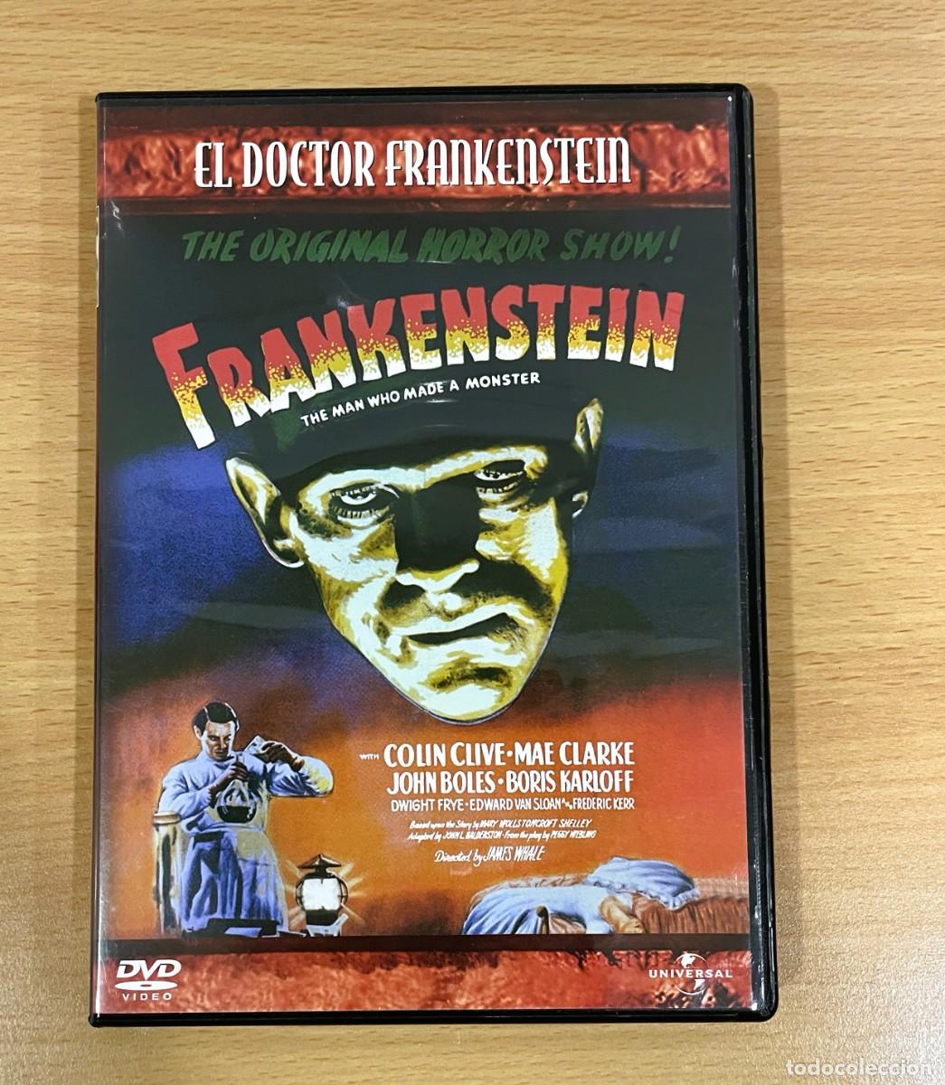 Cinema: DVD CINE DE TERROR CL&Aacute;SICO CON BORIS KARLOFF - FRANKENSTEIN (1931)