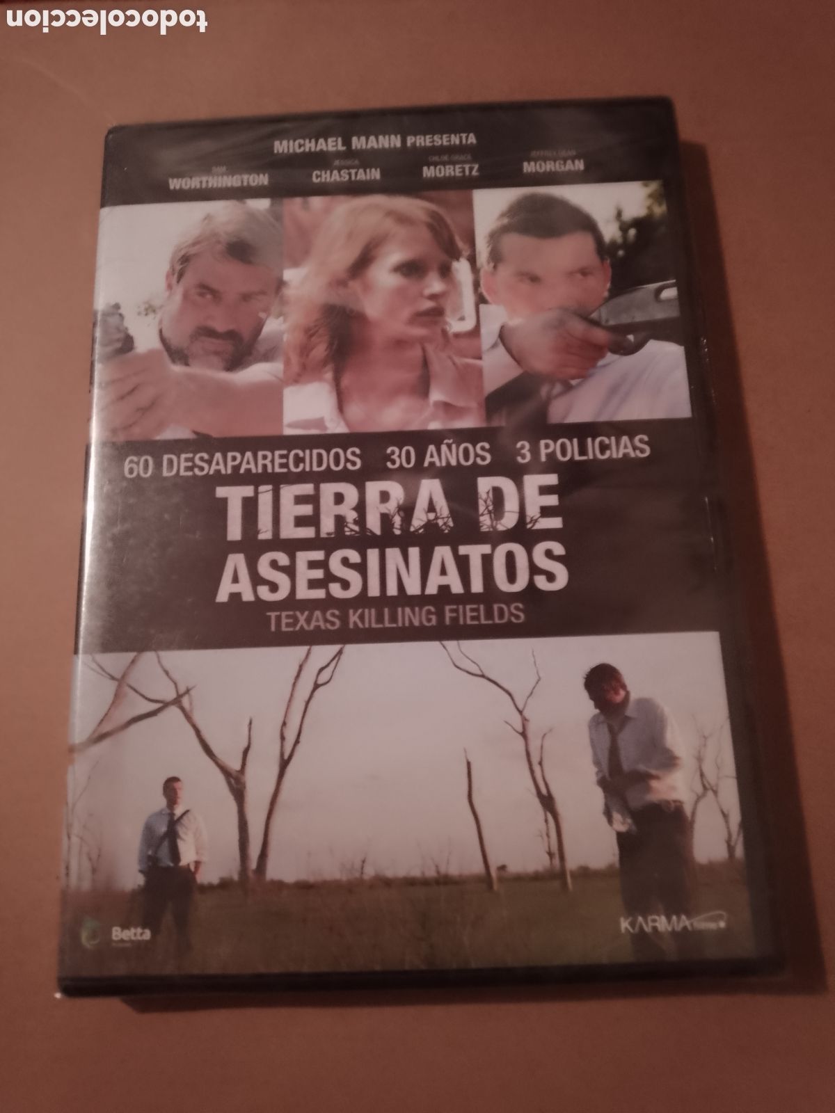 Cine: TIERRA DE ASESINATOS - JESSICA CHASTAIN - DVD NUEVO PRECINTADO