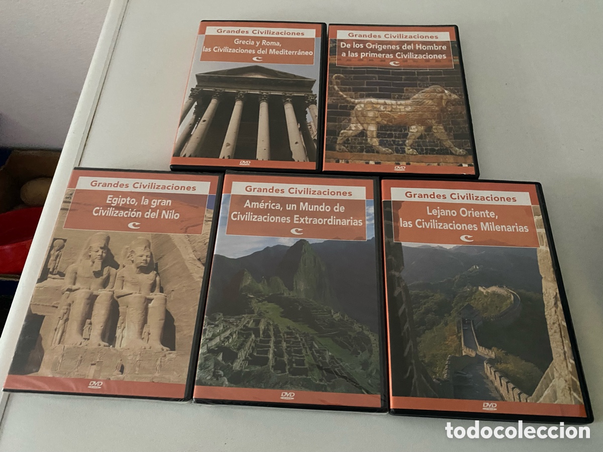 Cin&eacute;ma: Grandes Civilizaciones 5 Dvd( 2 Precintados)
