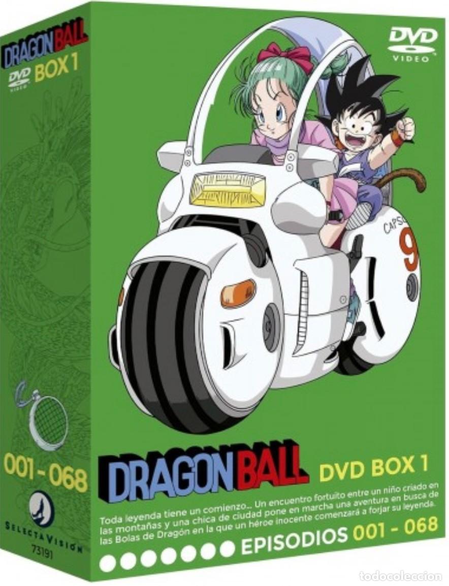Cinema: DRAGON BALL PACK DVD BOX 1 - Episodios 1 a 68