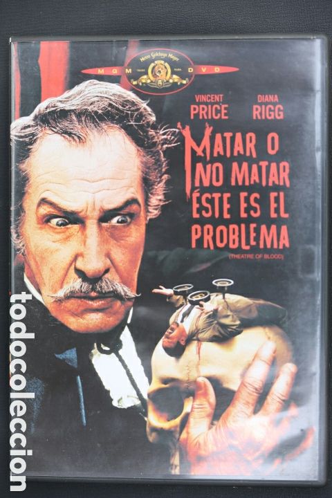 Cinema: DVD. MATAR O NO MATAR ESE ES EL PROBLEMA (THEATRE OF BLOOD). Vincent Price. Buen estado.
