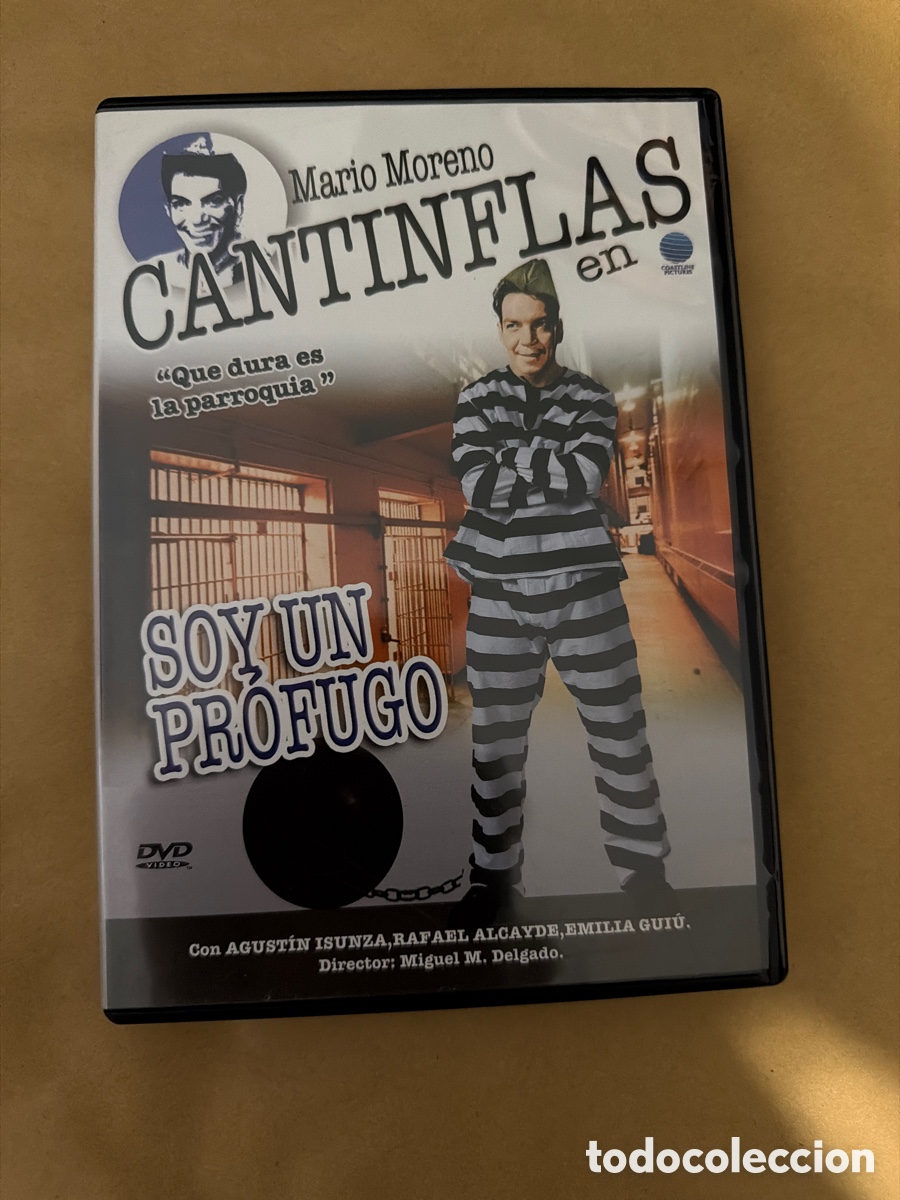 Cinema: Cantinflas, soy un pr&oacute;fugo DVD SEMINUEVO
