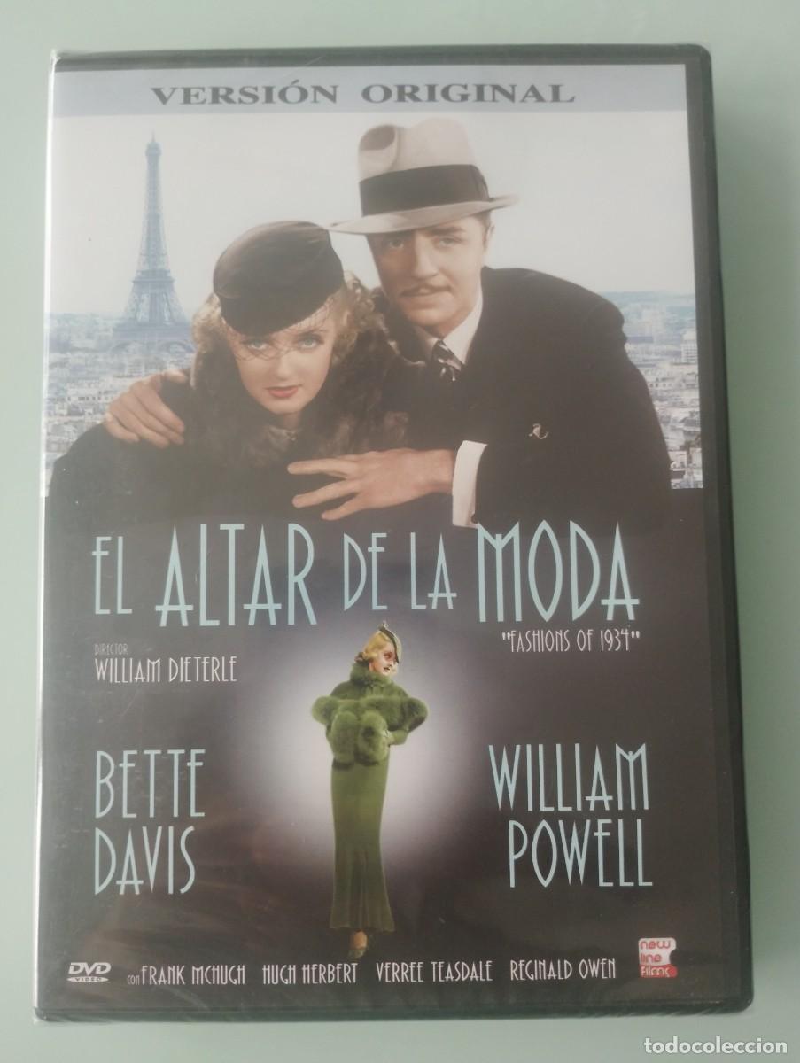 Cinema: DVD El altar de la moda de William Deterle con Bette Davis y William Powell PRECINTADA
