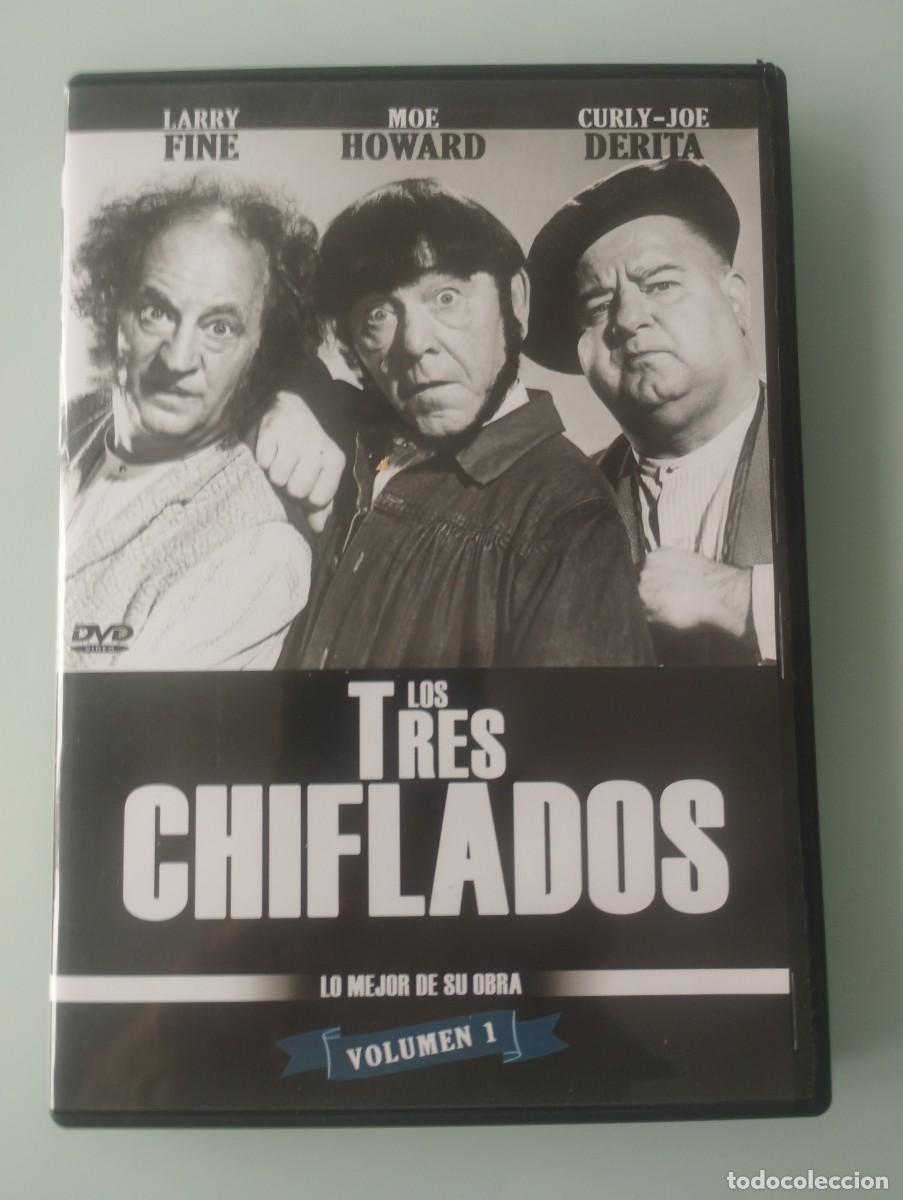 Cinema: DVD Los tres chiflados, Larry Fine,Moe Howard y Curly-Joe Derita