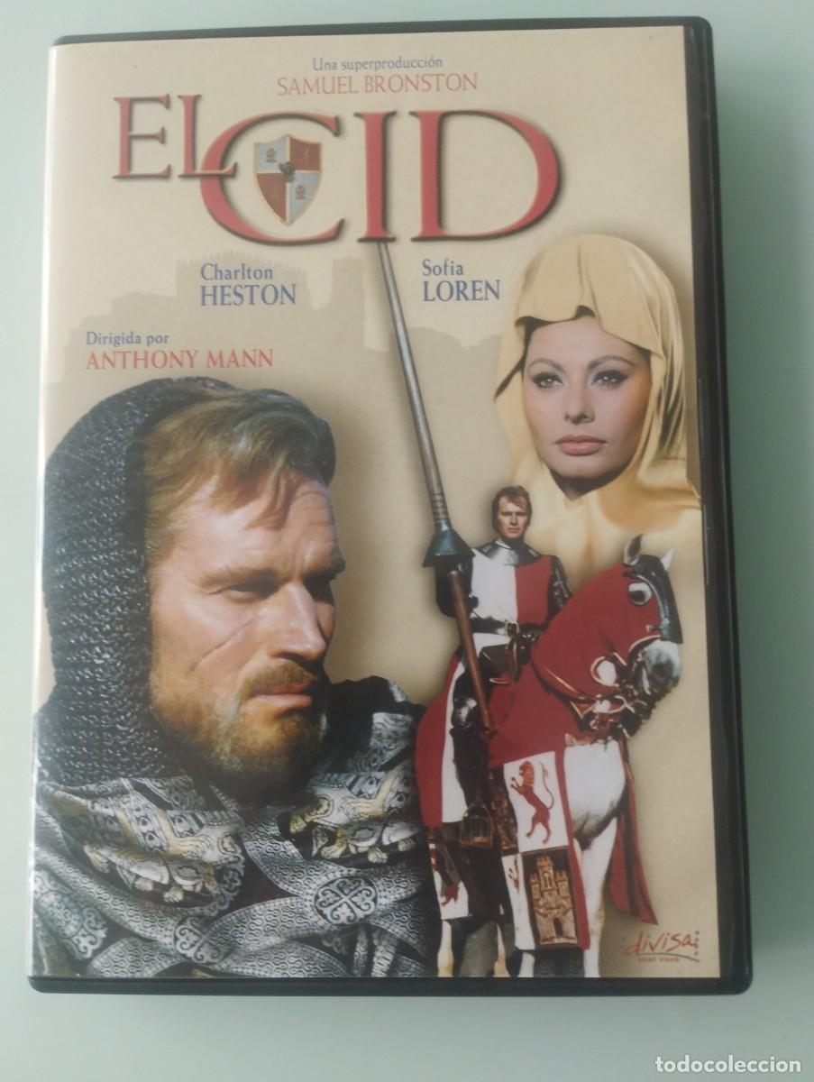 Cine: DVD El Cid de Anthony Mann con Charlton Heston y Sof&iacute;a Loren