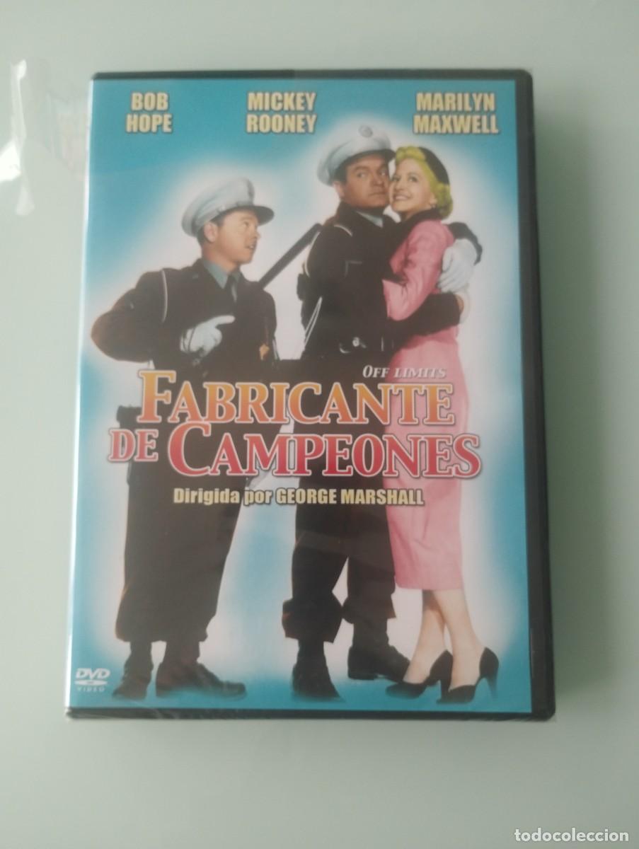 Cinema: DVD Fabricante de campeones de George Marshall con Bob Hope y Mickey Rooney PRECINTADA