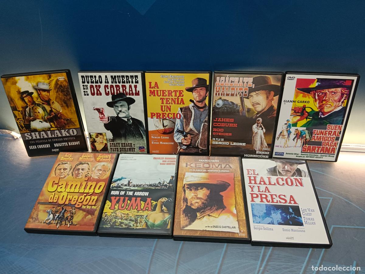 Cinema: 9 peliculas DVD, spaghetti western