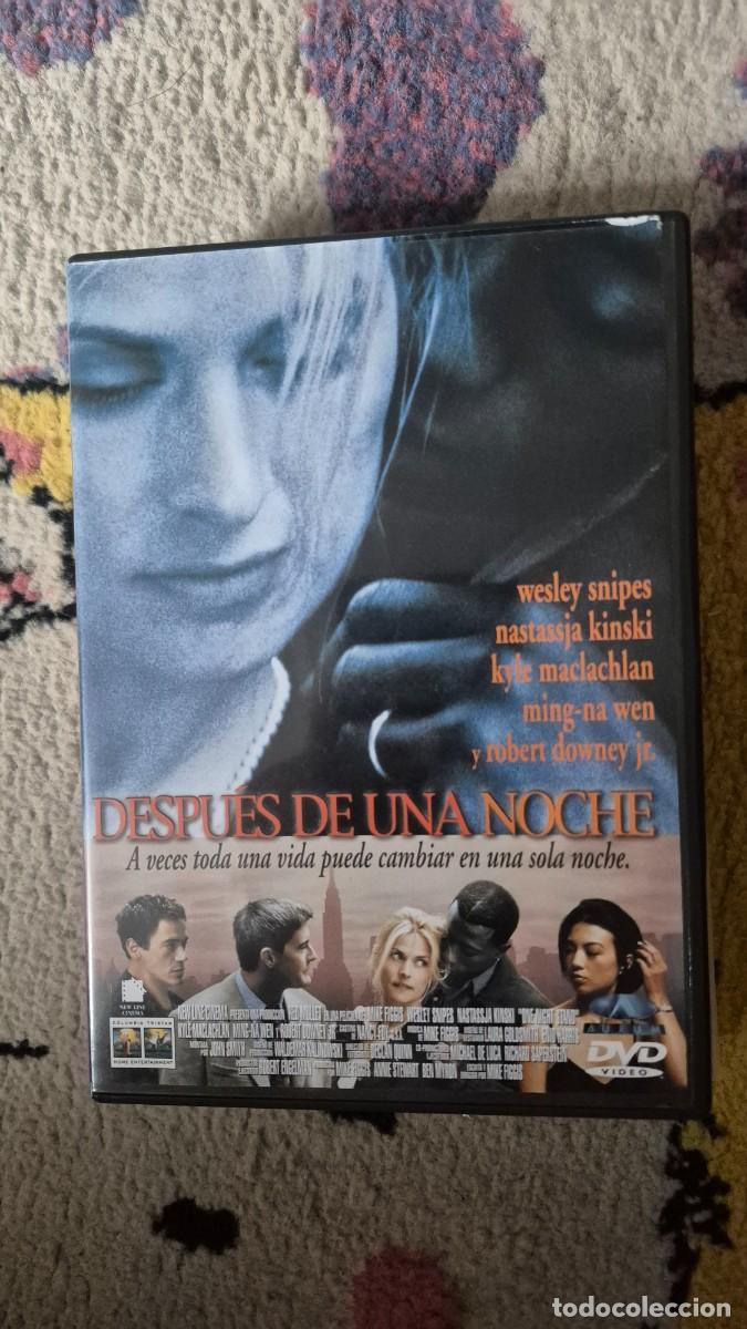Cinema: Despu&eacute;s de una noche, dvd Mike Figgis Wesley Snipes Nastassja Kinski Robert Downey Jr.
