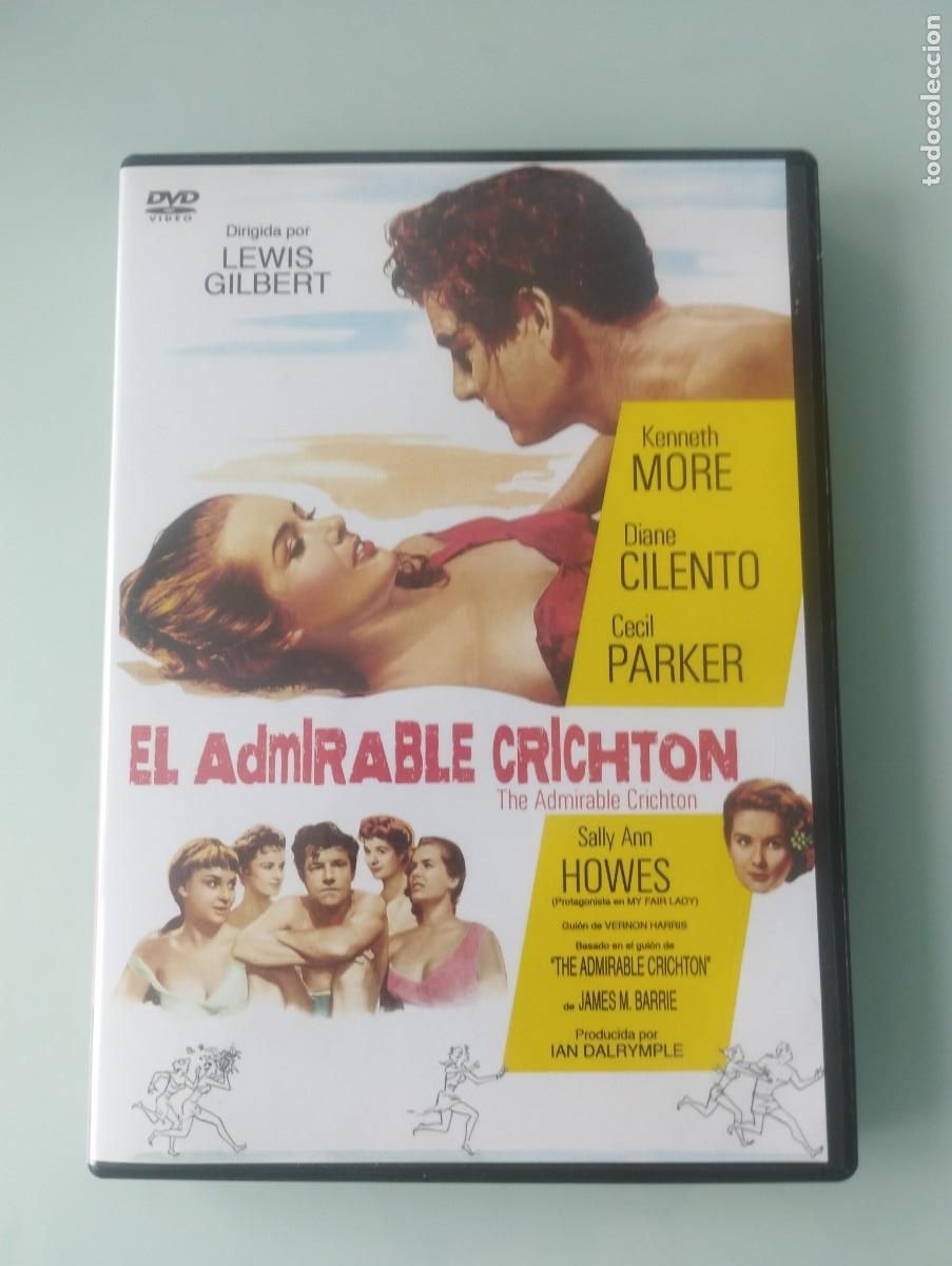 Cinema: DVD El admirable Crichton de Lewis Gilbert con Kenneth More