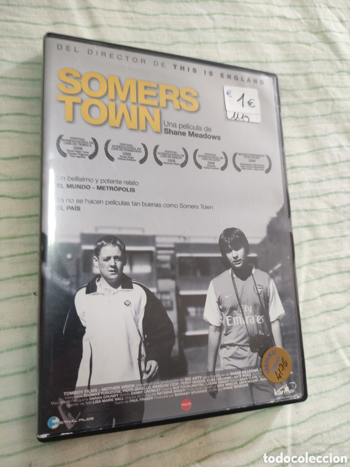 Kino: DVD - pel&iacute;cula - Somers Town