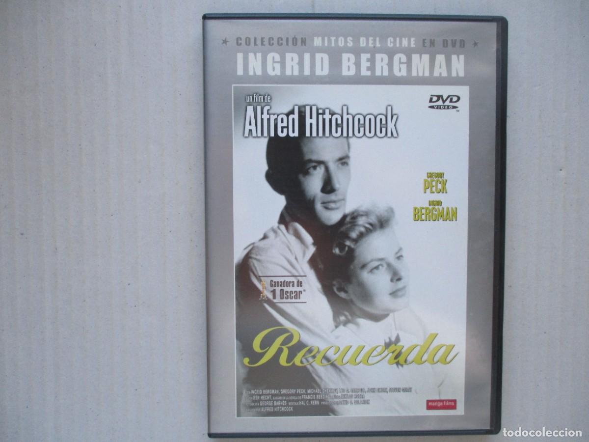 Cinema: PELICULA DVD , RECUERDA , UN FILM DE ALFRED HITCHCOCK, VER FOTOS