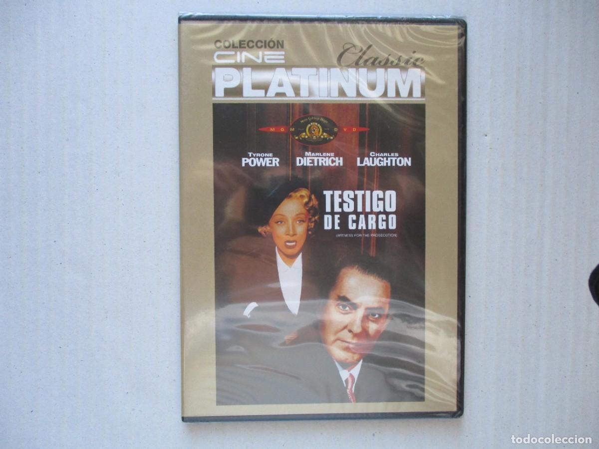 Cine: PELICULA DVD , TESTIGO DE CARGO , PARA ESTRENAR, VER FOTOS