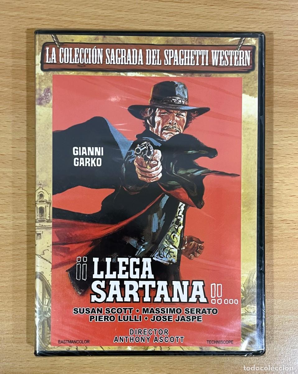 Cine: DVD CINE DEL OESTE SPAGHETTI WESTERN - &iexcl;&iexcl;LLEGA SARTANA!! (1970). PRECINTADO
