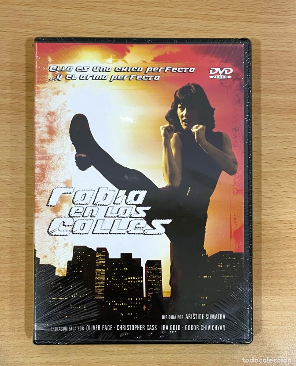Cine: DVD CINE DE ACCI&Oacute;N DE ARTES MARCIALES DE SERIE B &Oacute; Z - RABIA EN LAS CALLES (1993). PRECINTADO