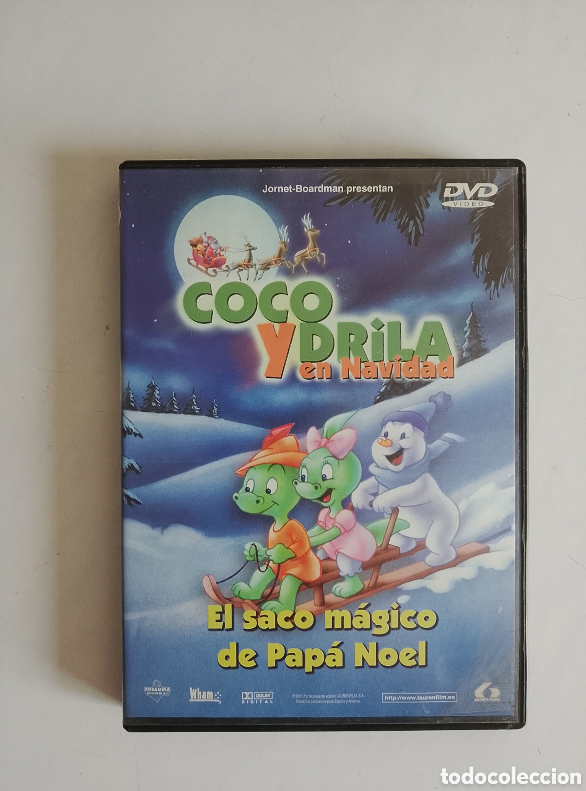 Cine: PELICULA DVD COCO Y DRILA EN NAVIDAD