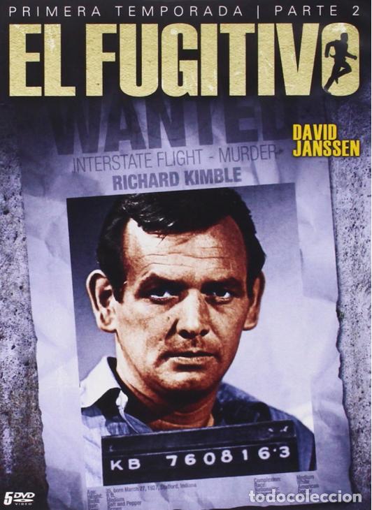 Cinema: El Fugitivo - Temporada 1 Volumen 2 5DVDs Como nuevos