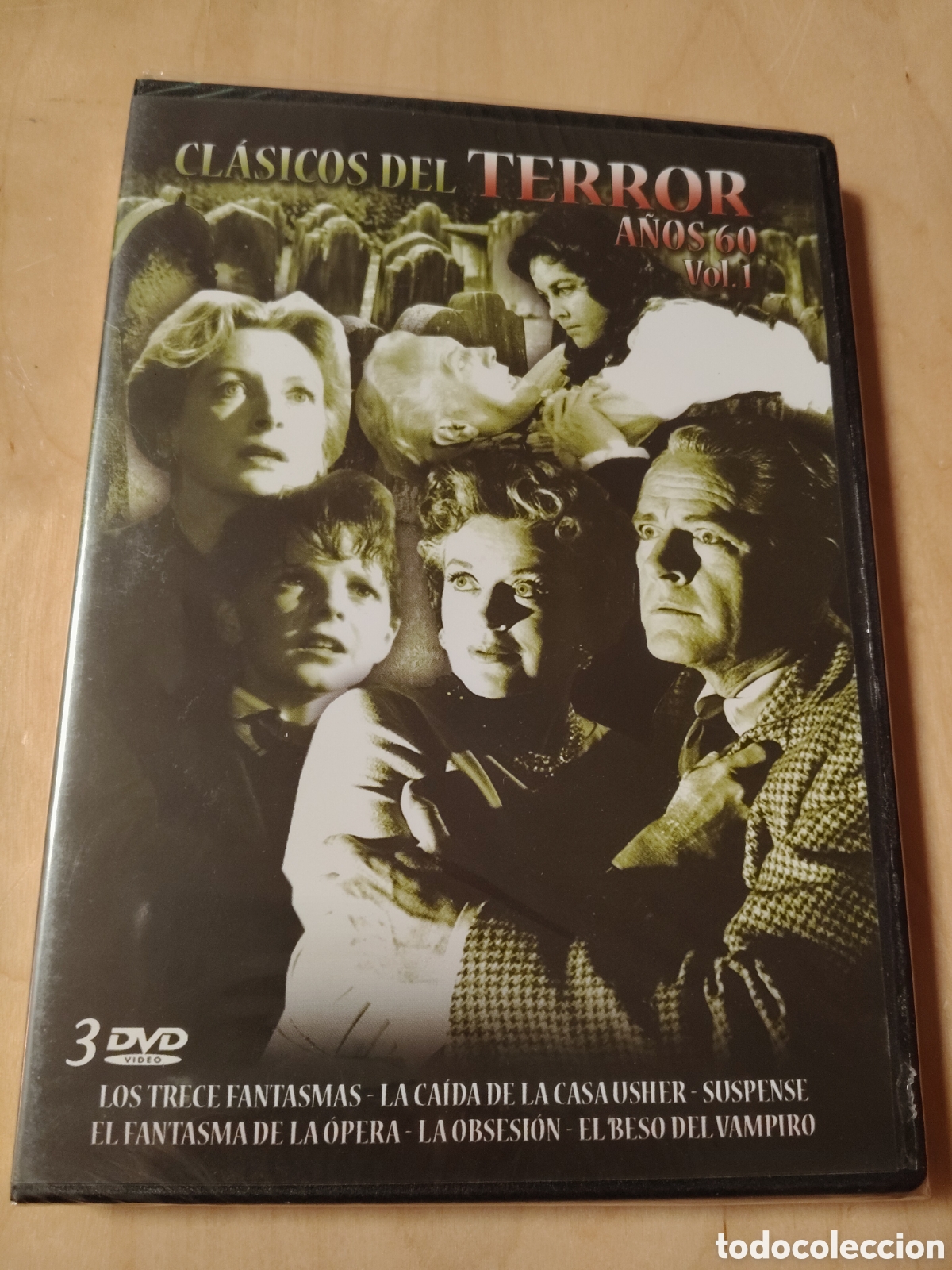 Cinema: RB98 cl&aacute;sicos del terror a&ntilde;os 60 vol.1 DVD PRECINTADO
