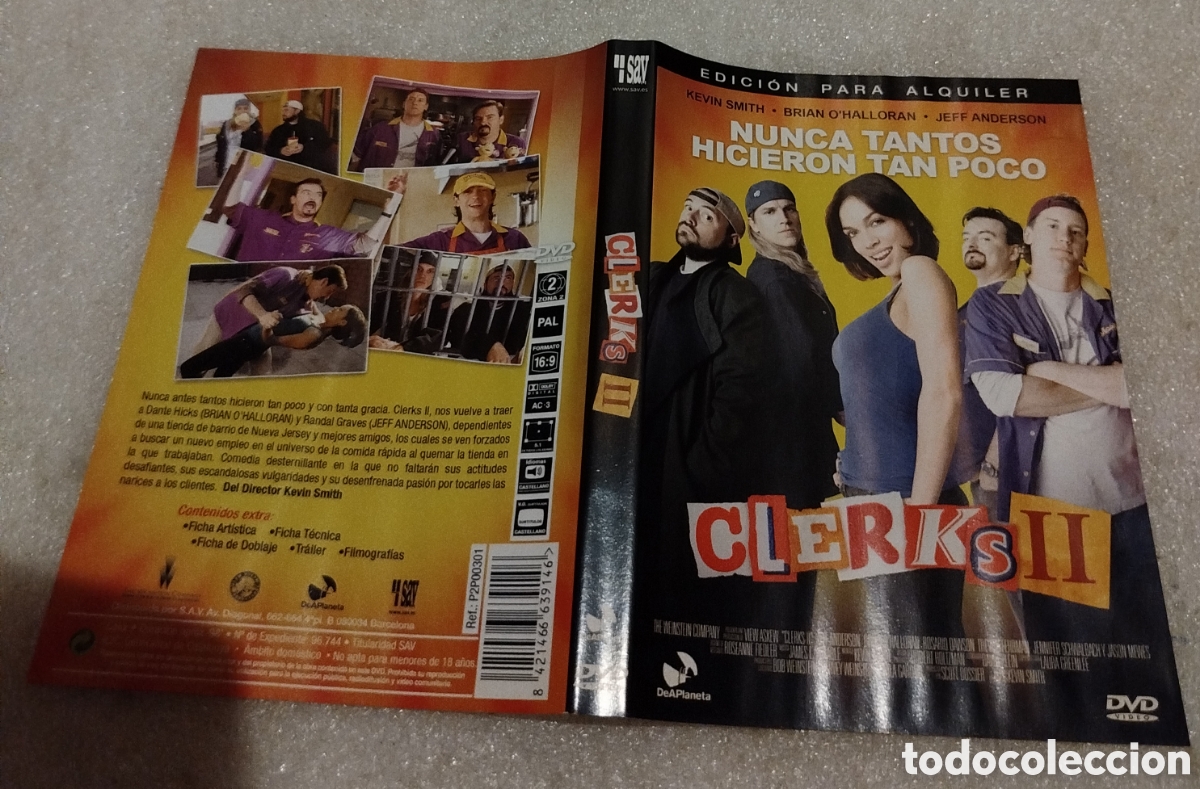 Cinema: Clerks II. Solo car&aacute;tula