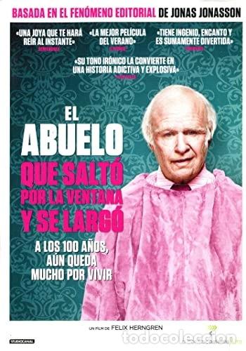Cine: El abuelo que salt&oacute; por la ventana y se larg&oacute;- 8436535543453