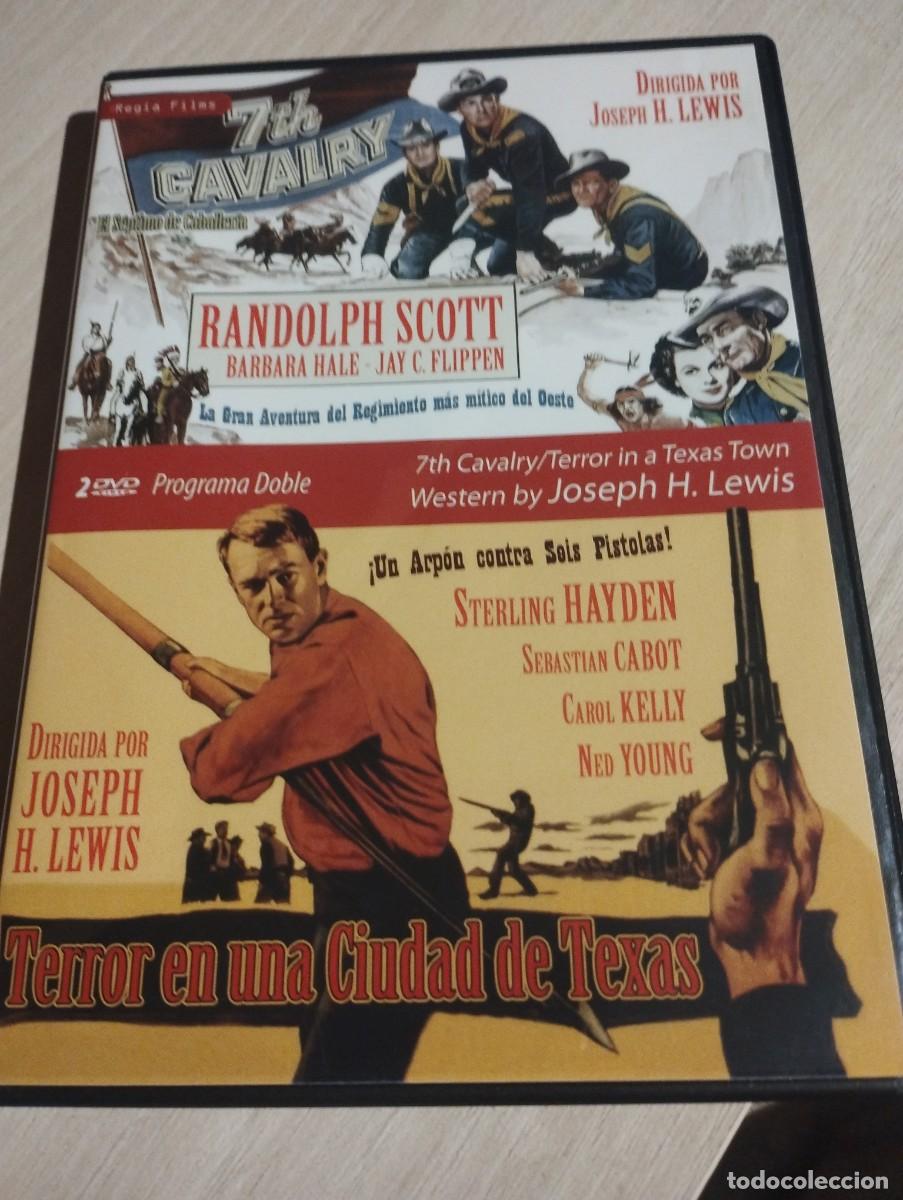 Cin&eacute;ma: 2 DVD Programa doble 7th cavalry y Terror in a Texas town de Joseph H. Lewis