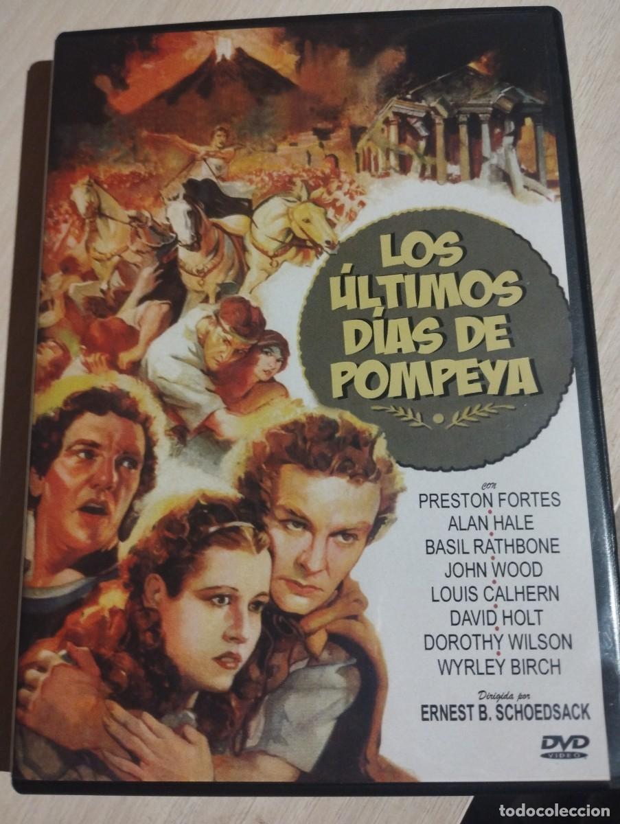 Cine: DVD Los &uacute;ltimos d&iacute;as de Pompeya de Ernest B. Schoedsack