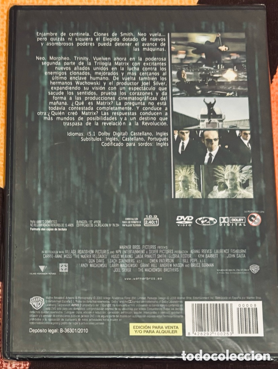 Cine: Matrix Reloaded (DVD) - Foto 2