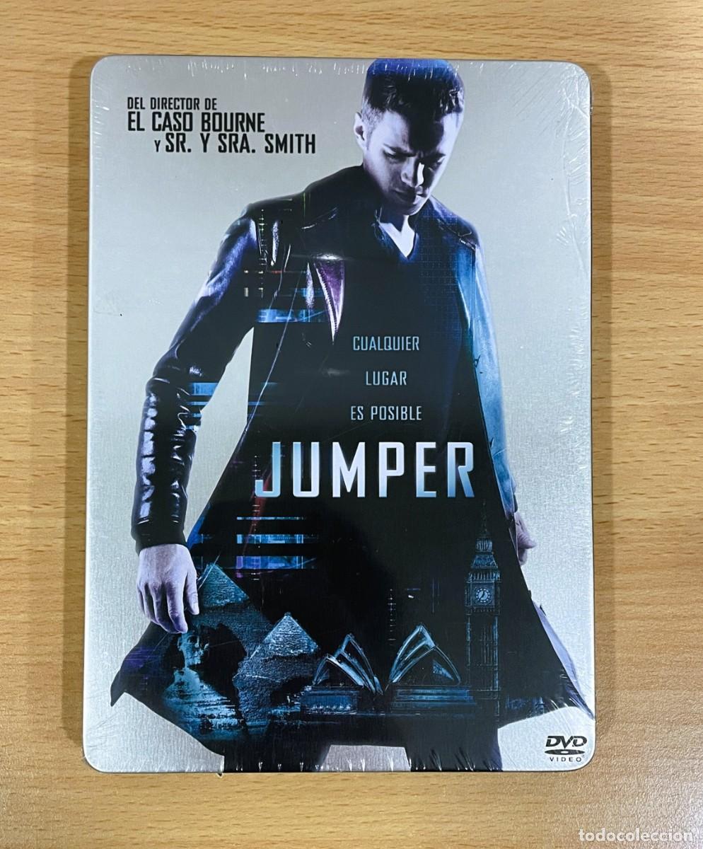 Cine: DVD CAJA MET&Aacute;LICA STEELBOOK CINE SCI-FI DE ACCI&Oacute;N - JUMPER (2008). PRECINTADO