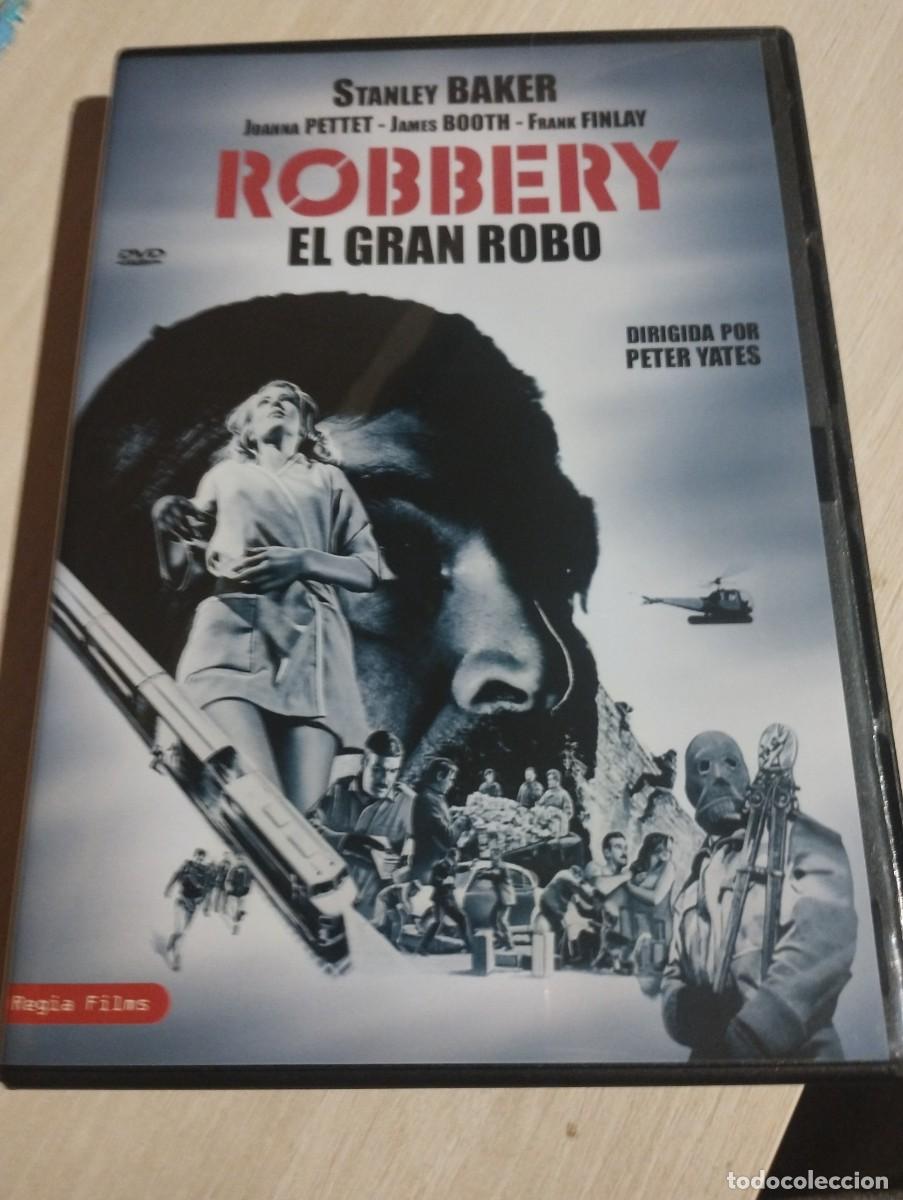 Cinema: DVD Robbery,el gran robo de Peter Yates con Stanley Baker