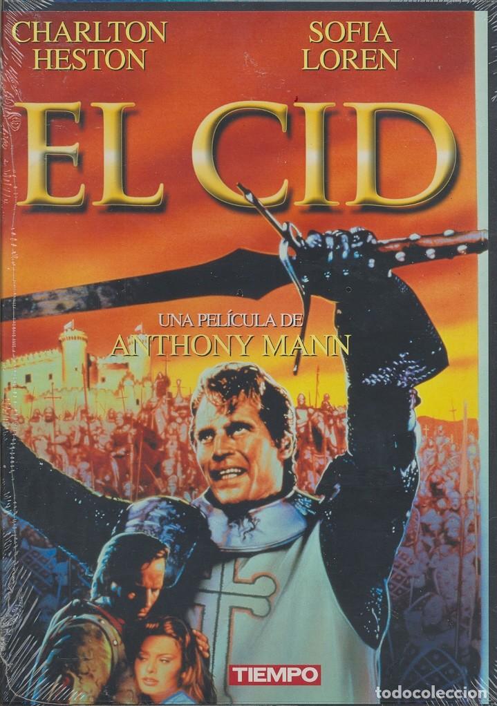 Cinema: EL CID Dvd (charlton heston + sophia loren) Rodada integramente en Espa&ntilde;a bordan la historia del Cid