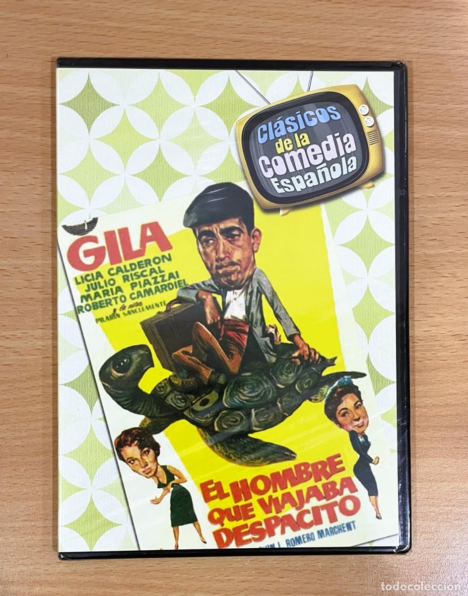 Cine: DVD CINE COMEDIA NACIONAL CON MIGUEL GILA - EL HOMBRE QUE VIAJABA DESPACITO (1957). PRECINTADO