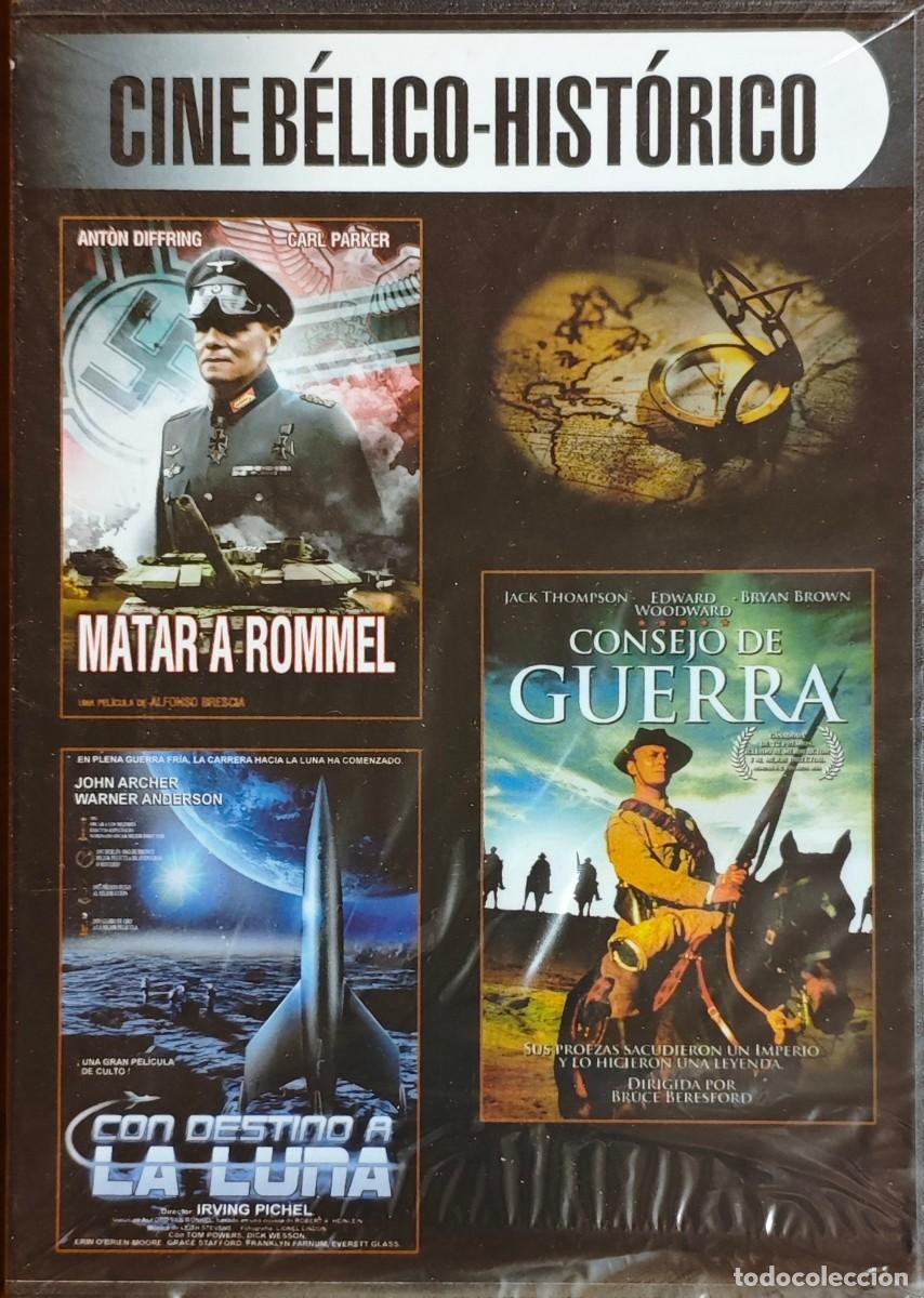 Cinema: LOTE 4 DVD CINE B&Eacute;LICO HIST&Oacute;RICO ROMMEL BAR&Oacute;N ROJO TRECE D&Iacute;AS NUEVOS PRECINTADOS