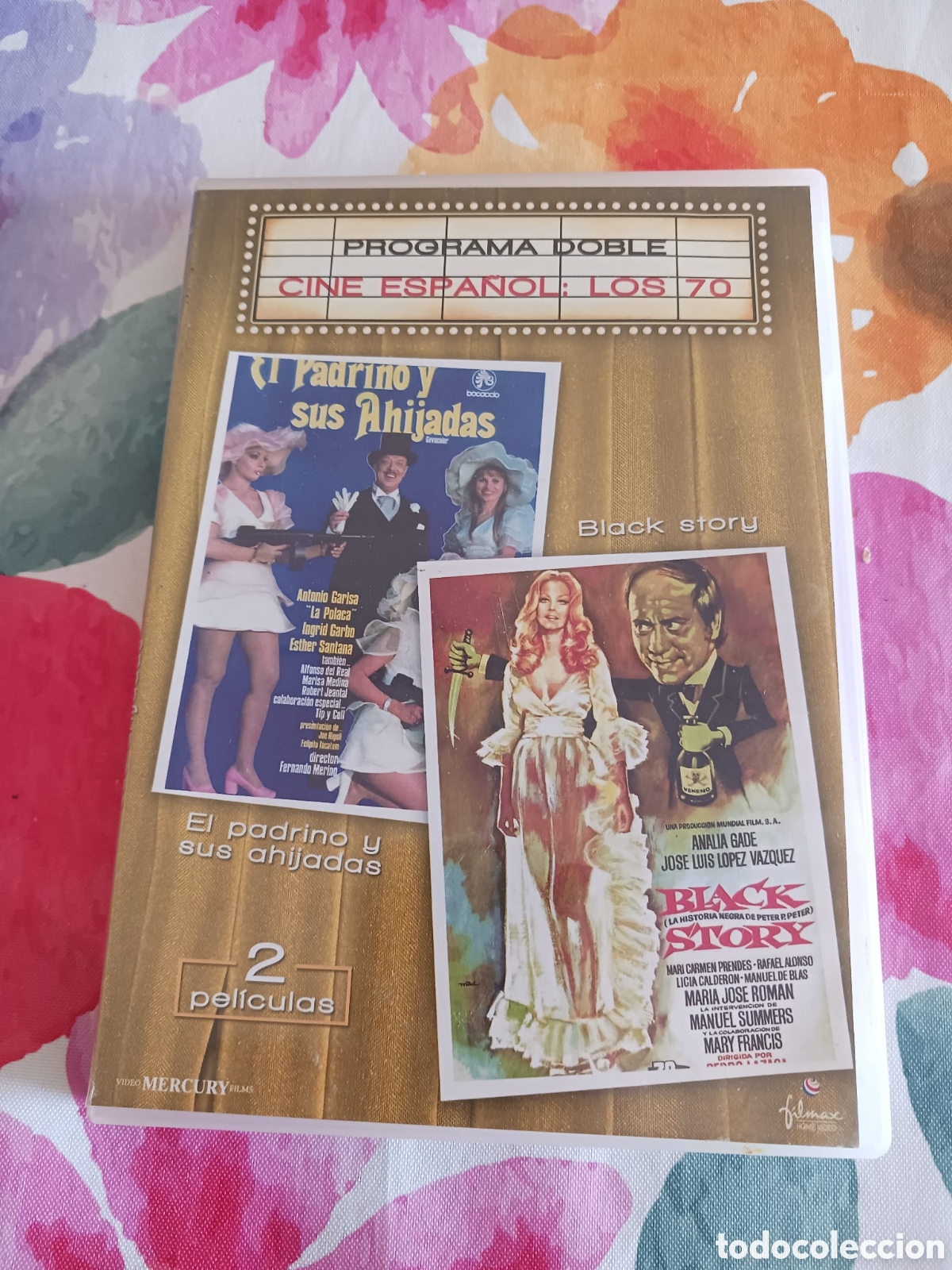 Kino: El padrino y sus ahijadas y Black Story. Dvd. Col. programa doble. Dvd.
