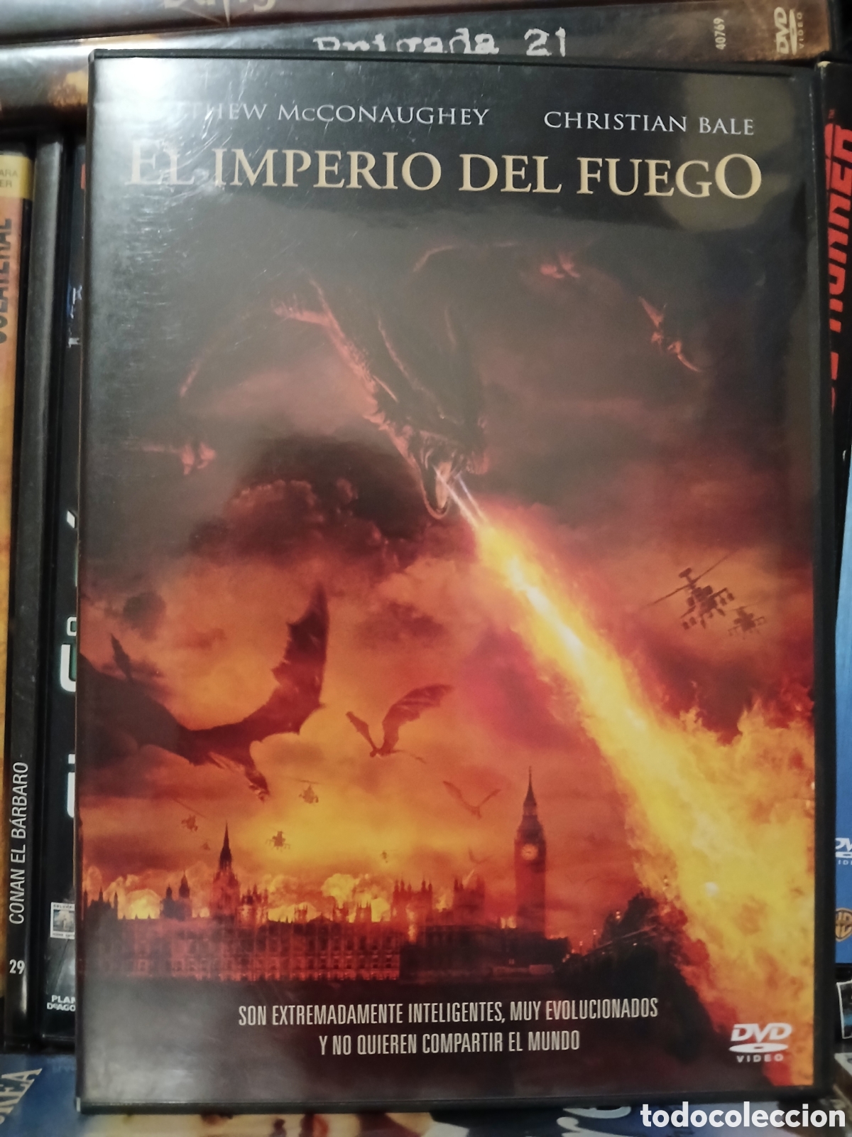 Cinema: El Imperio de Fuego DVD CineYVideojuegosAlMejorPrecio