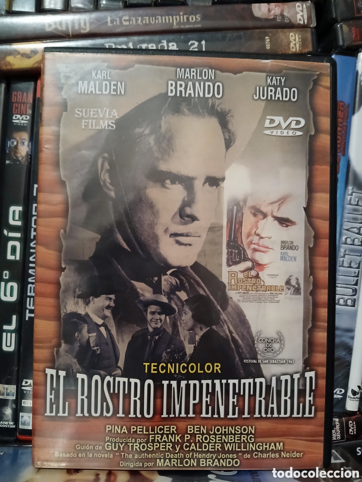 Cinema: El Rostro Impenetrable Marlon Brando DVD CineYVideojuegosAlMejorPrecio