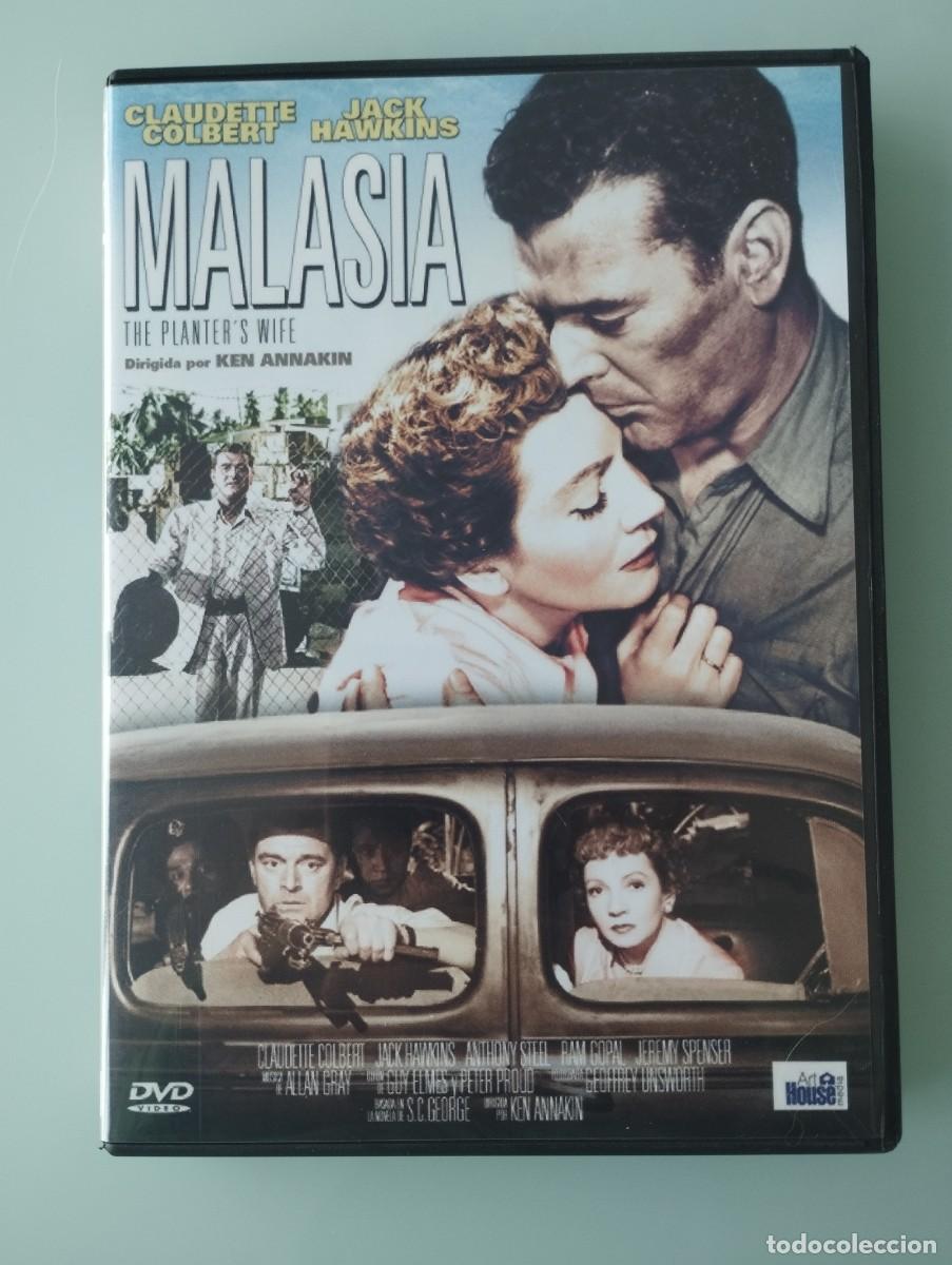 Cin&eacute;ma: DVD Malasia de Ken Annakin con Claudette Colbert y Jack Hawkins, en castellano e ingl&eacute;s