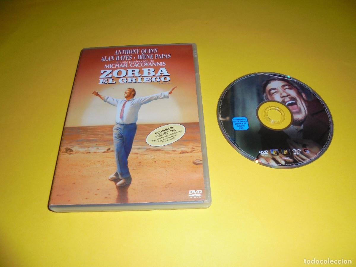 Cinema: ZORBA EL GRIEGO - DVD - F2-SES 0110607 - ANTHONY QUINN - ALAN BATES - IRENE PAPAS