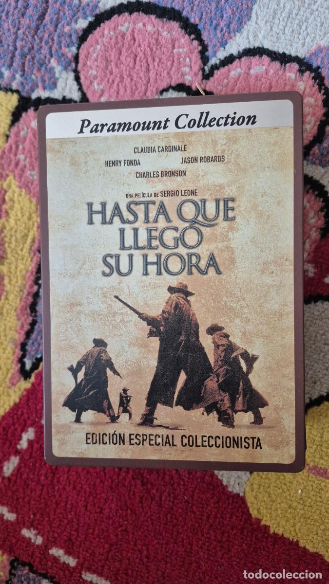 Cinema: Hasta que lleg&oacute; su hora, steelbook 2 dvd Sergio Leone Henry Fonda Charles Bronson Jason Robards