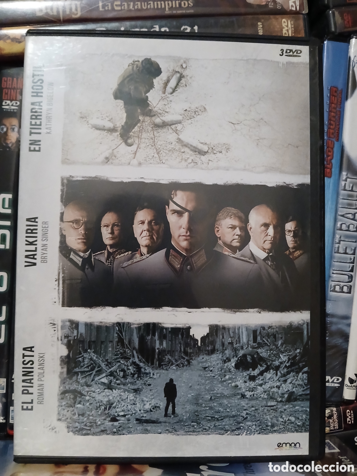 Cinema: En Tierra Hostil, Valkiria y El Pianista DVD CineYVideojuegosAlMejorPrecio