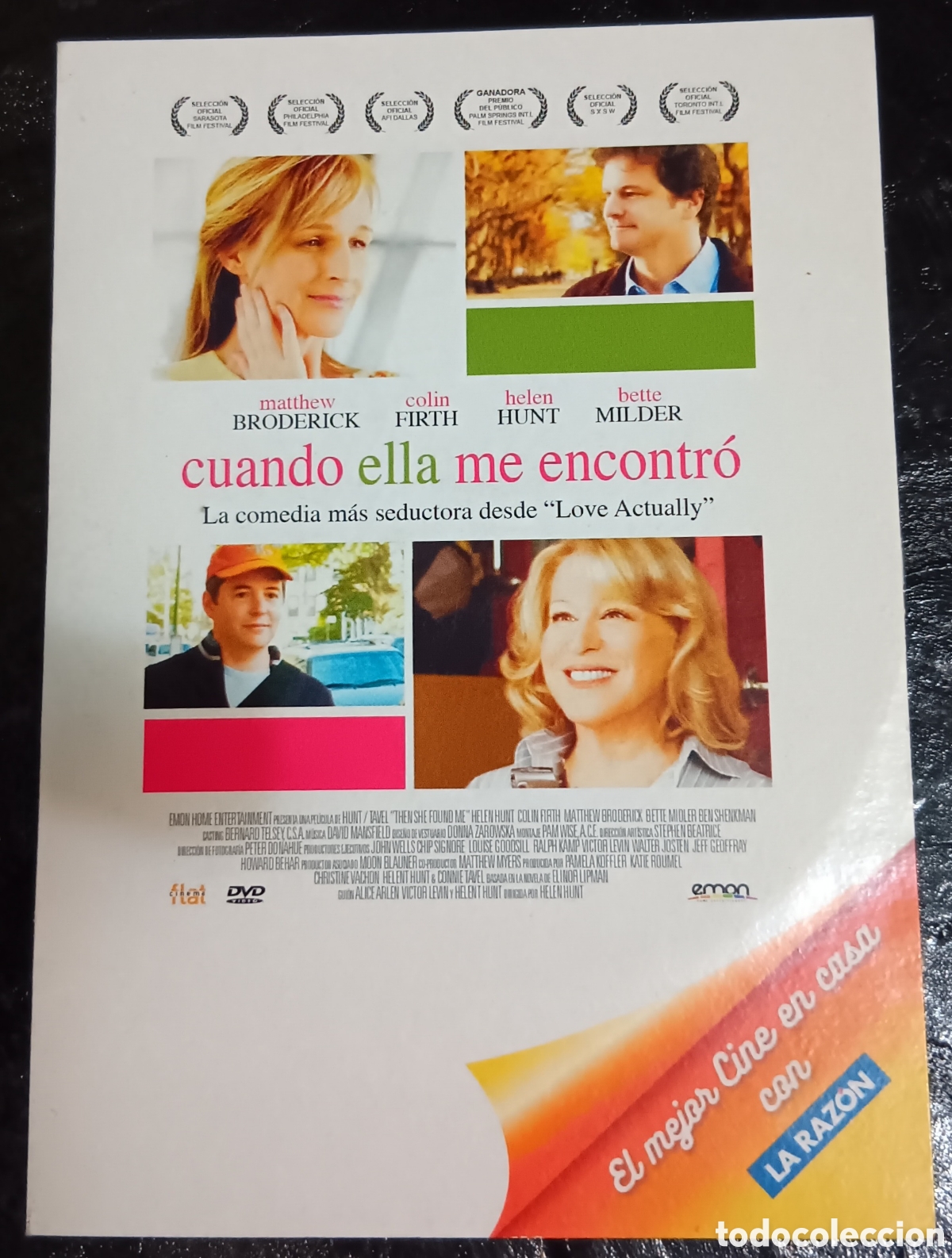 Kino: CINE GOYO ● DVD ● CUANDO ELLA ME ENCONTR&Oacute; ● BRODERICK ● FIRTH ● HUNT ● AA99 X0224 ●