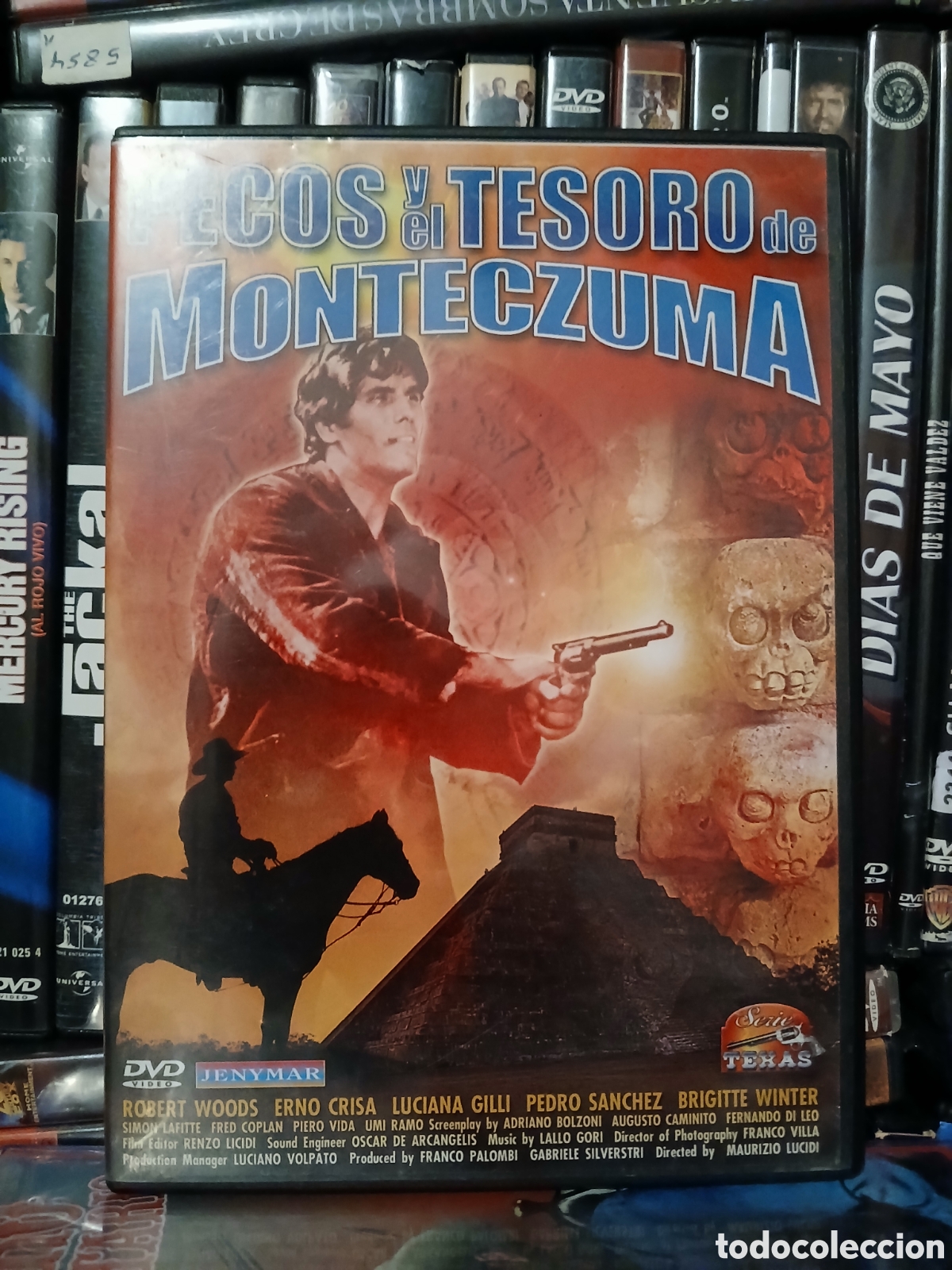 Cinema: Pecos y el Tesoro de Monteczuma Robert Woods DVD CineYVideojuegosAlMejorPrecio
