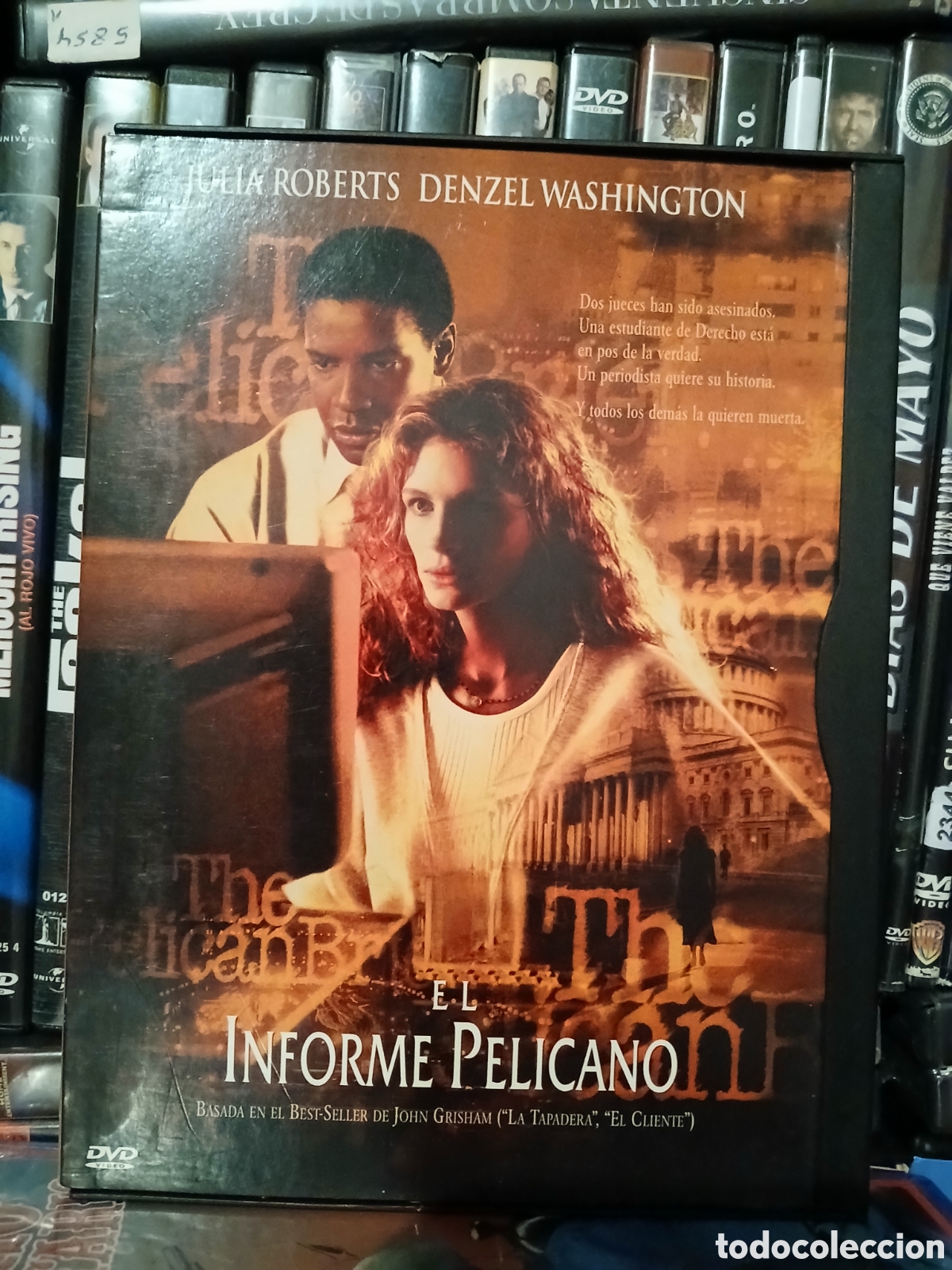 Cin&eacute;ma: El Informe Pelicano Denzel Washington DVD CineYVideojuegosAlMejorPrecio