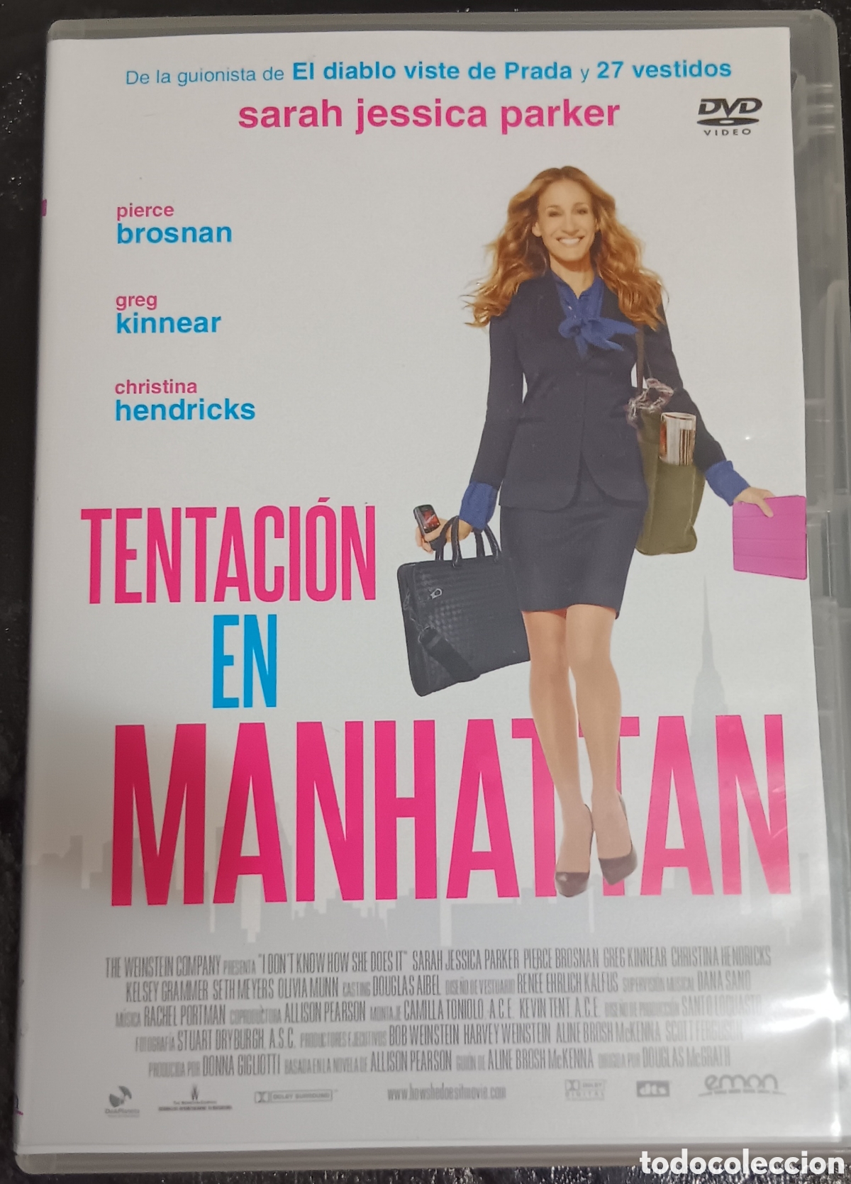 Cinema: CINE GOYO ● DVD ● TENTACI&Oacute;N EN MANHATTAN ● SARAH JESSICA PARKER ● PIERCE BROSNAN ● AA99 X0224 ●