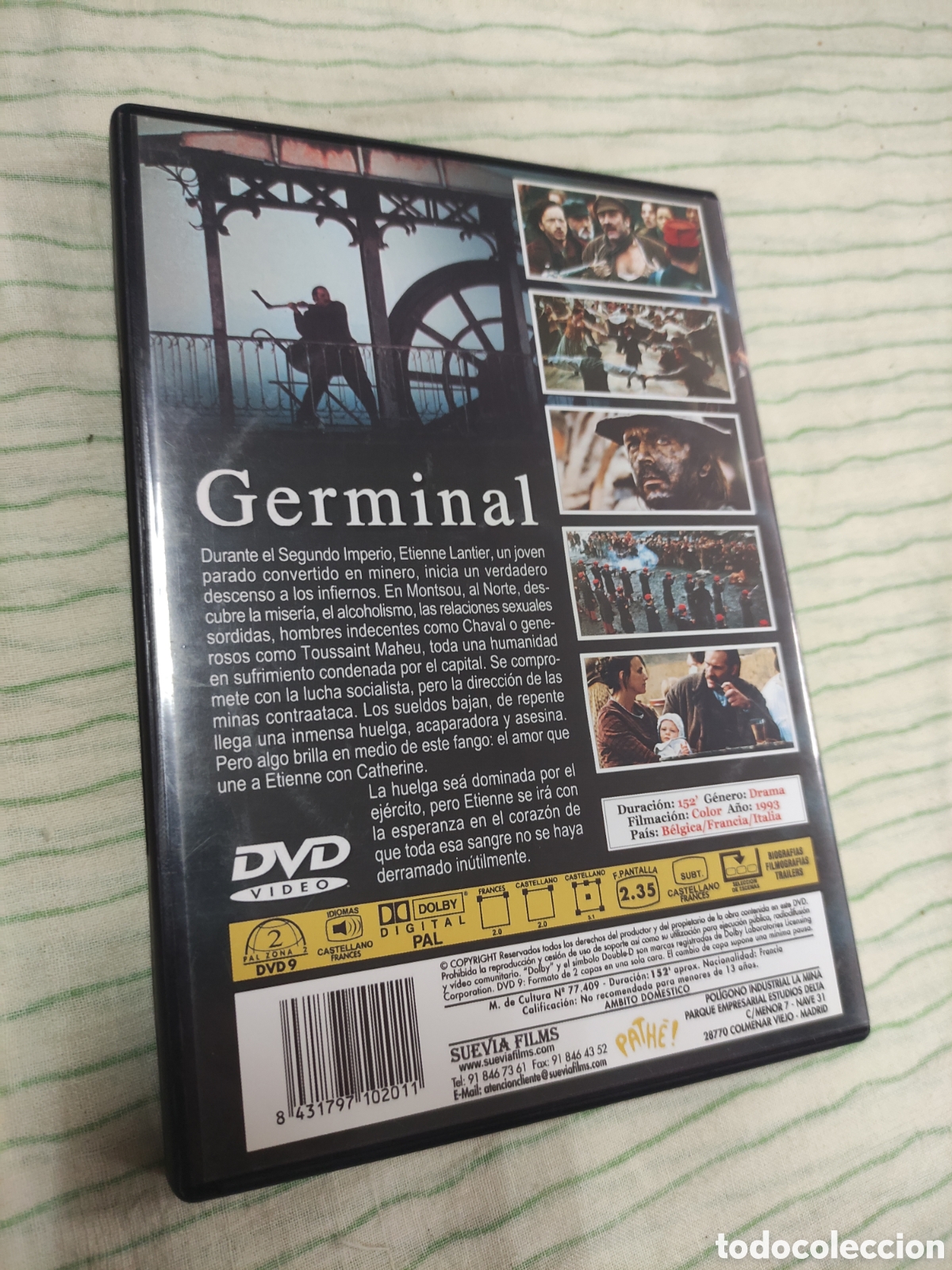 Cine: DVD - pel&iacute;cula - Germinal - Foto 2