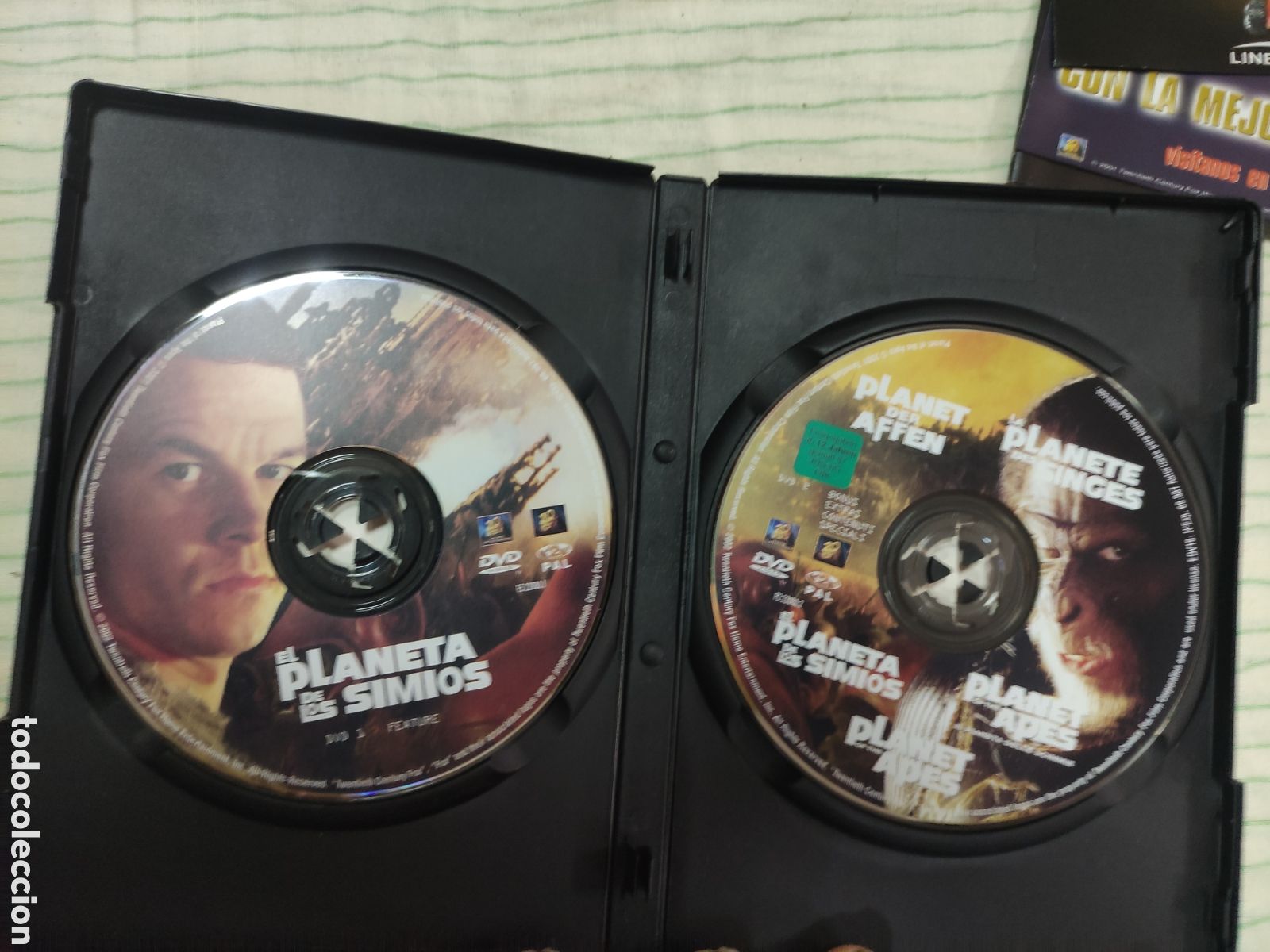 Cine: DVD - pel&iacute;cula - El planeta de los simios - Foto 3