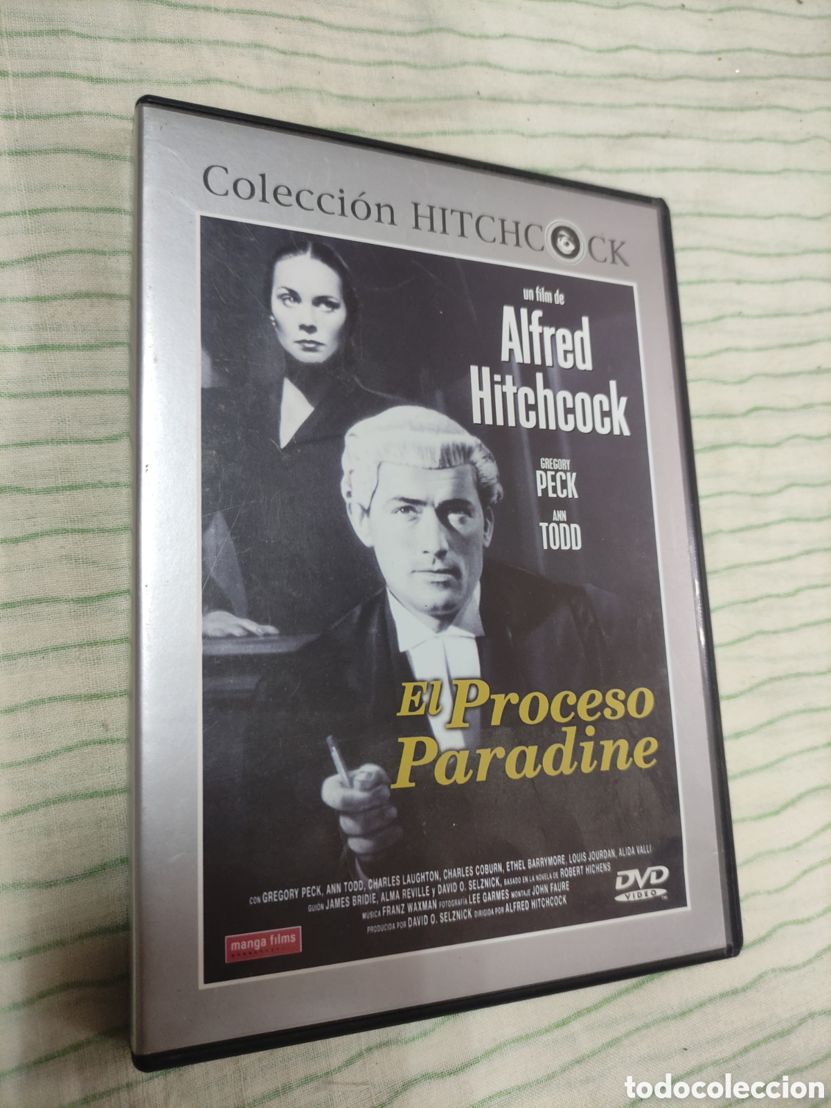 Cinema: DVD - pel&iacute;cula - El proceso Paradine